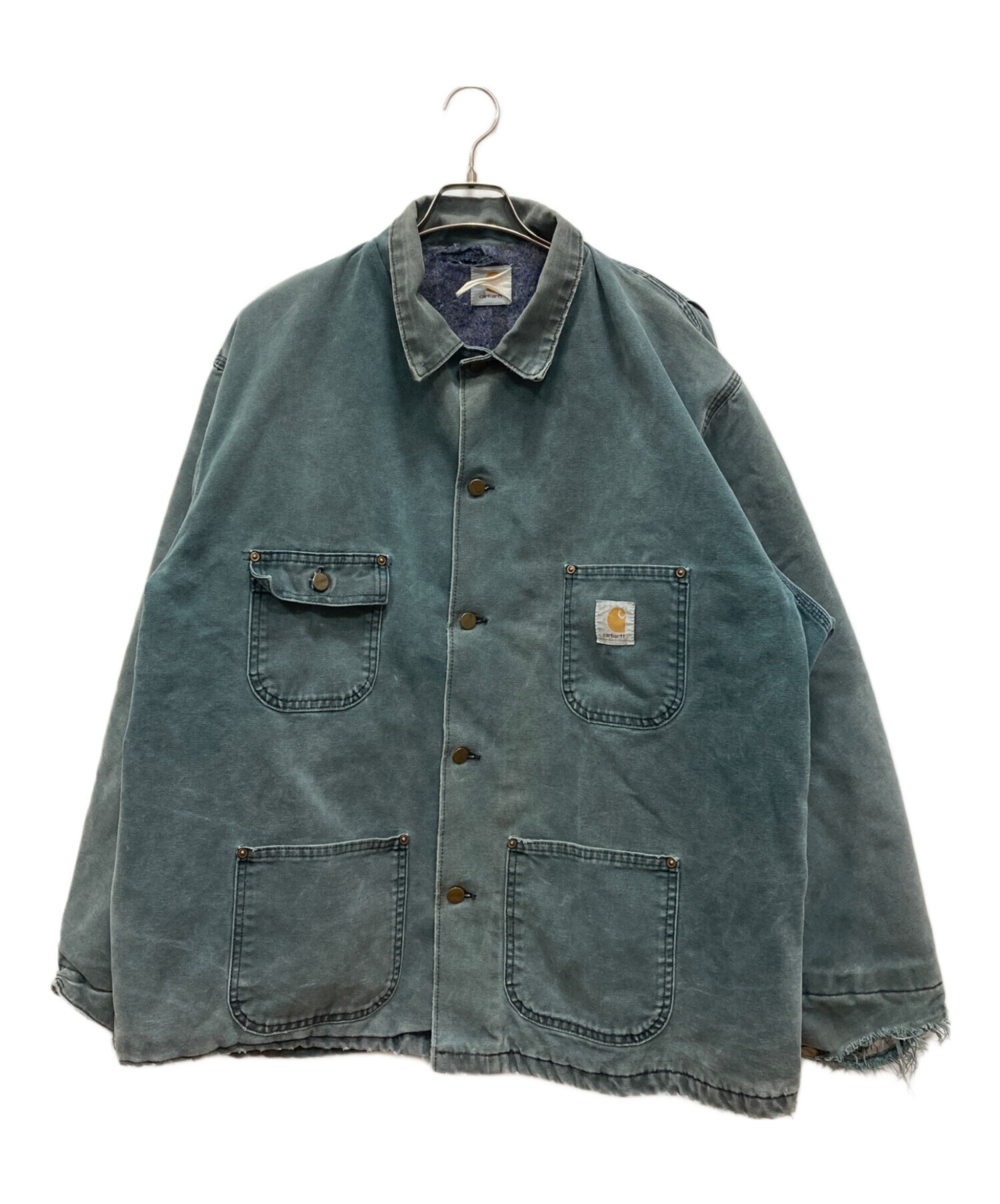 希少 USA製 カーハート ミシガンチョアコート グリーン M 古着 中古・古着通販】CarHartt (カーハート) ミシガンチョアコート モス