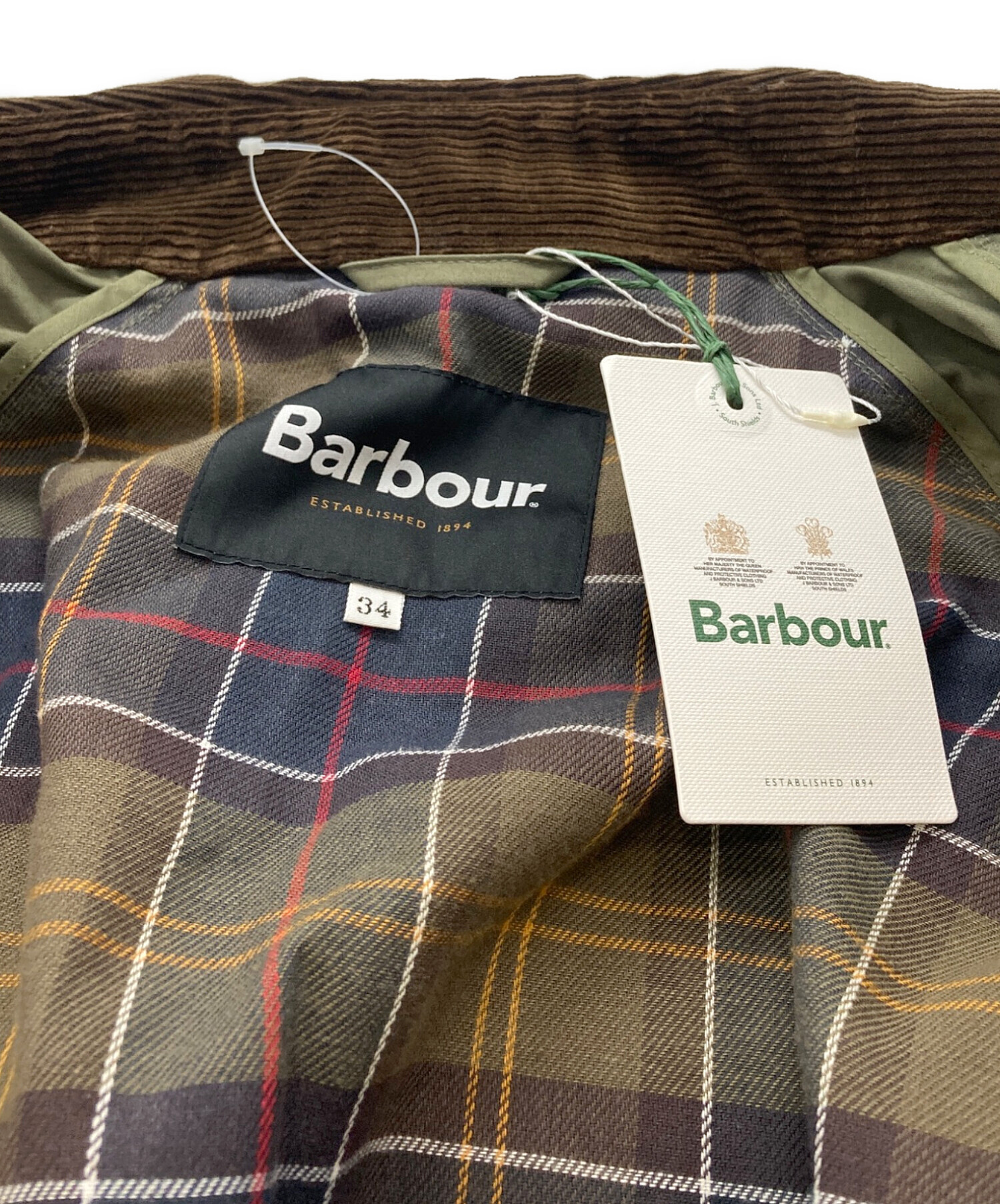 中古・古着通販】Barbour (バブアー) GAMEFAIR SP COAT グリーン