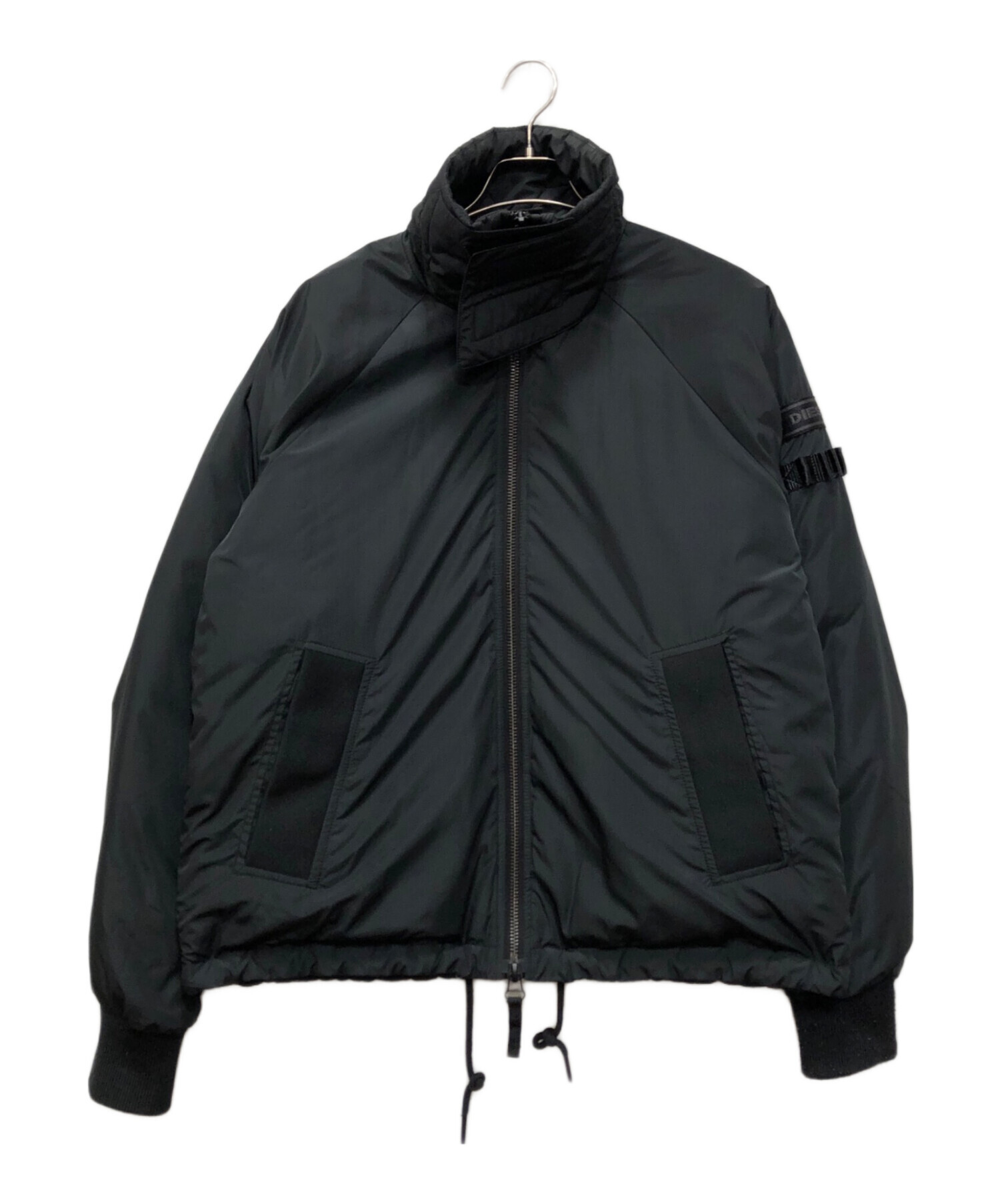 YOKE Melton Stand Collar Zip Blouson