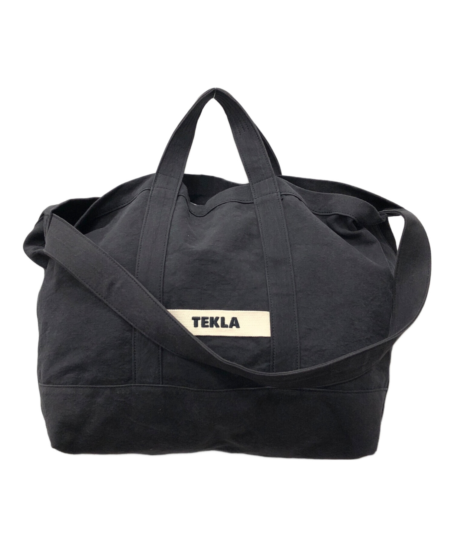 中古・古着通販】TEKLA (テクラ) ビーチショルダーバッグ グレー