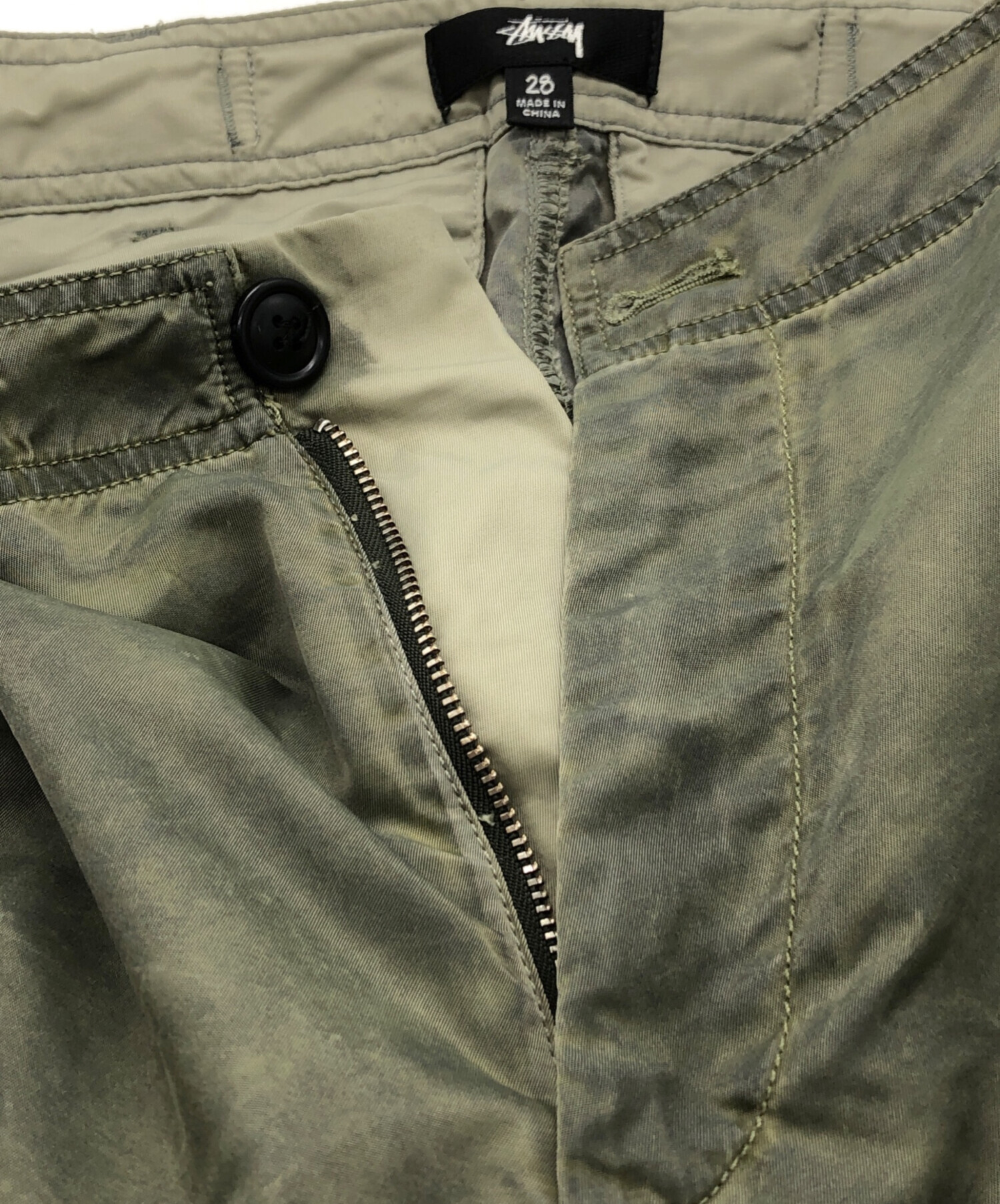 中古・古着通販】stussy (ステューシー) Dyed Nylon Surplus Cargo 