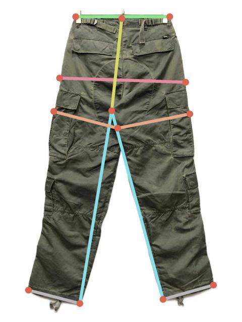2025AW STUSSY カーゴパンツ サイズ28 中古・古着通販】stussy (ステューシー) Dyed Nylon Surplus Cargo
