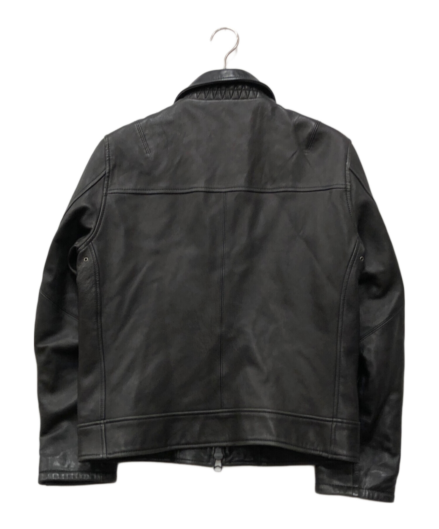 AVIREX アヴィレックス 牛革612107レザージャケットsizeLブラック AVIREX アヴィレックス 牛革612107レザージャケットsizeLブラック
