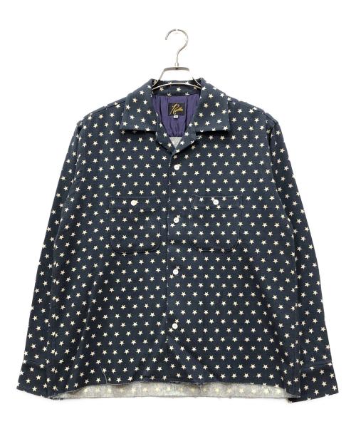 needles 長袖シャツ　新品未着用 中古・古着通販】Needles (ニードルズ) 長袖オープンカラーシャツ