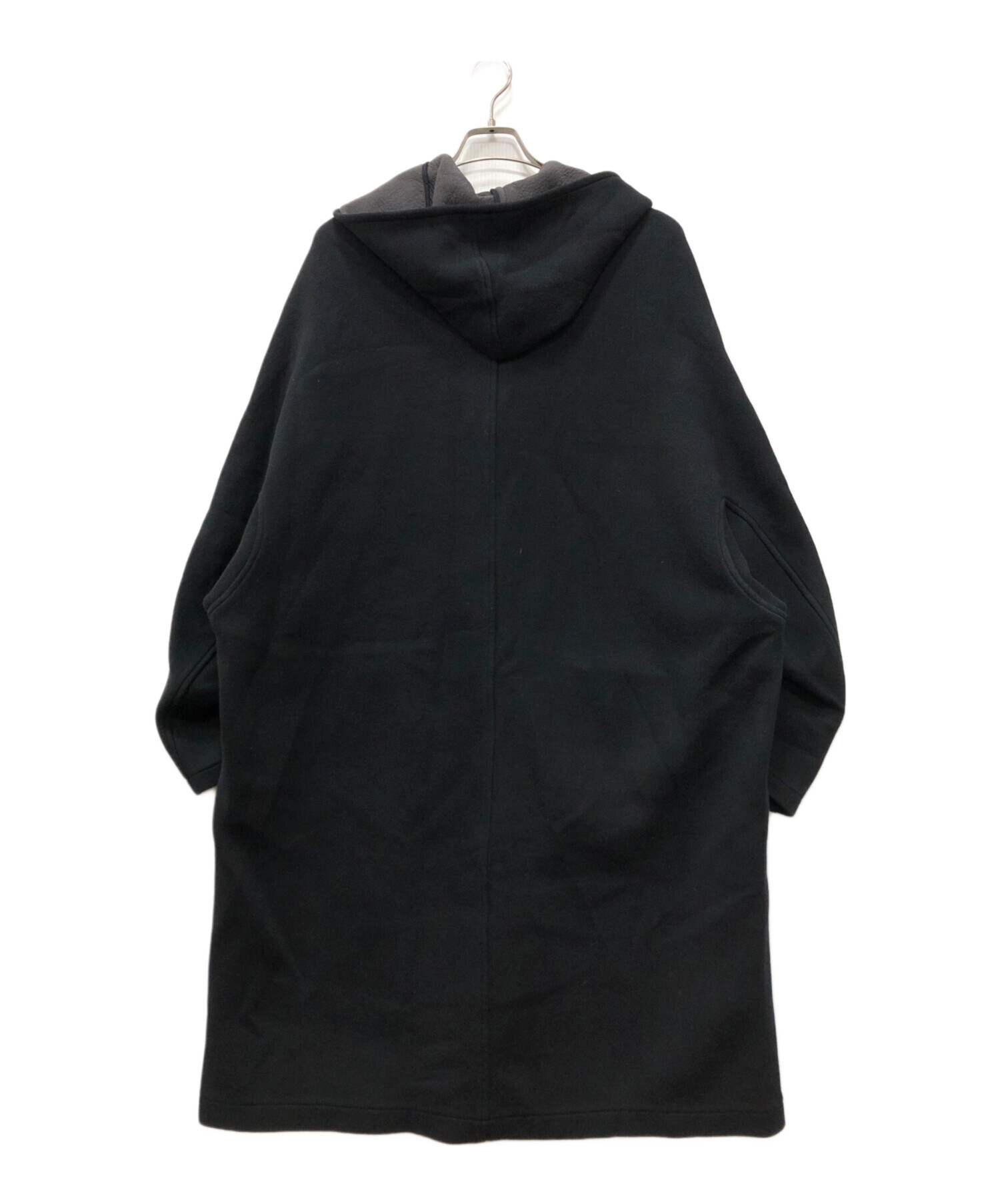 Y's ブラック ロングカーディガン サイズ2 中古・古着通販】Y's (ワイズ) フードロングカーディガン