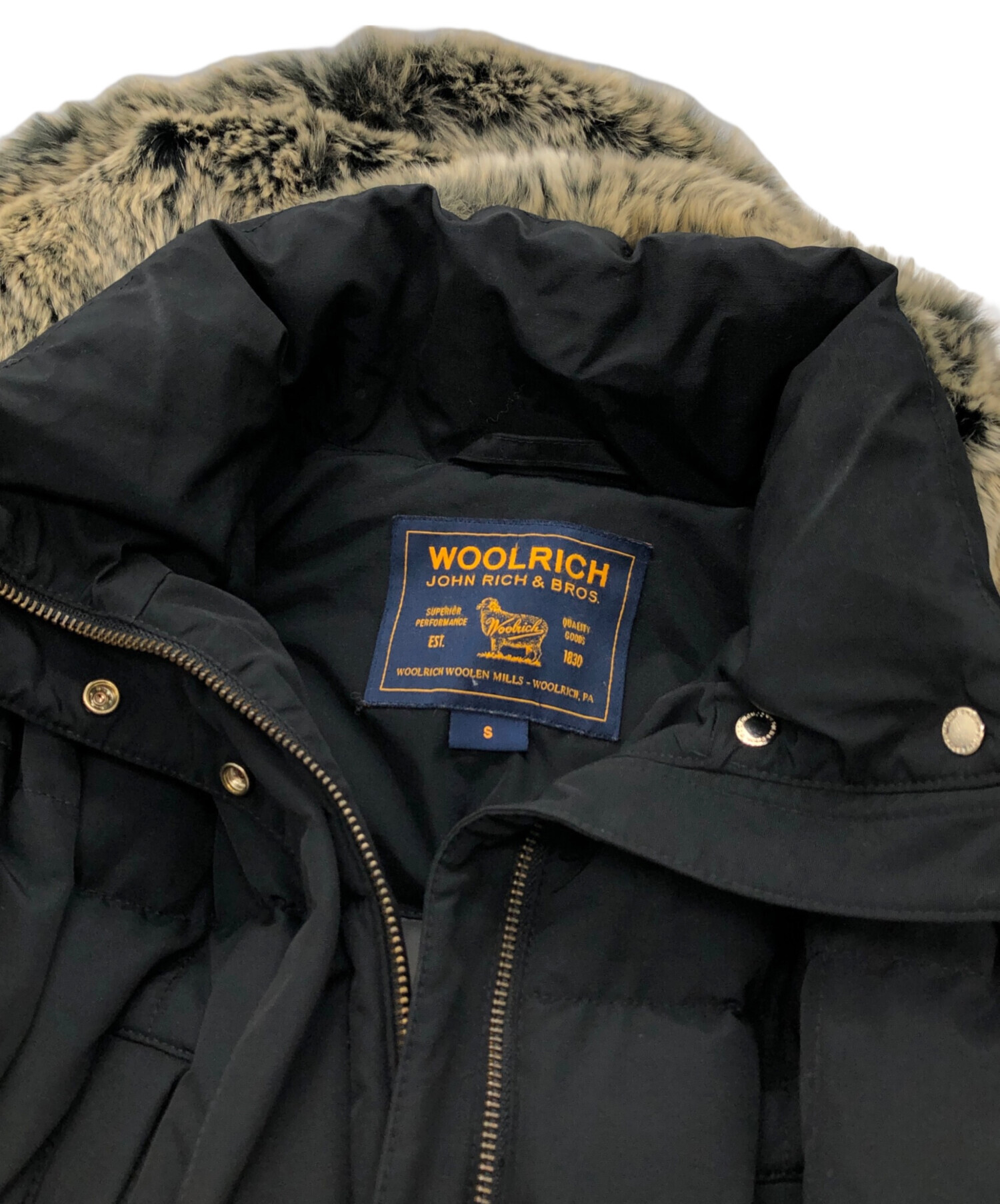 中古・古着通販】WOOLRICH (ウールリッチ) BLIZZARD PARKA ブラック 