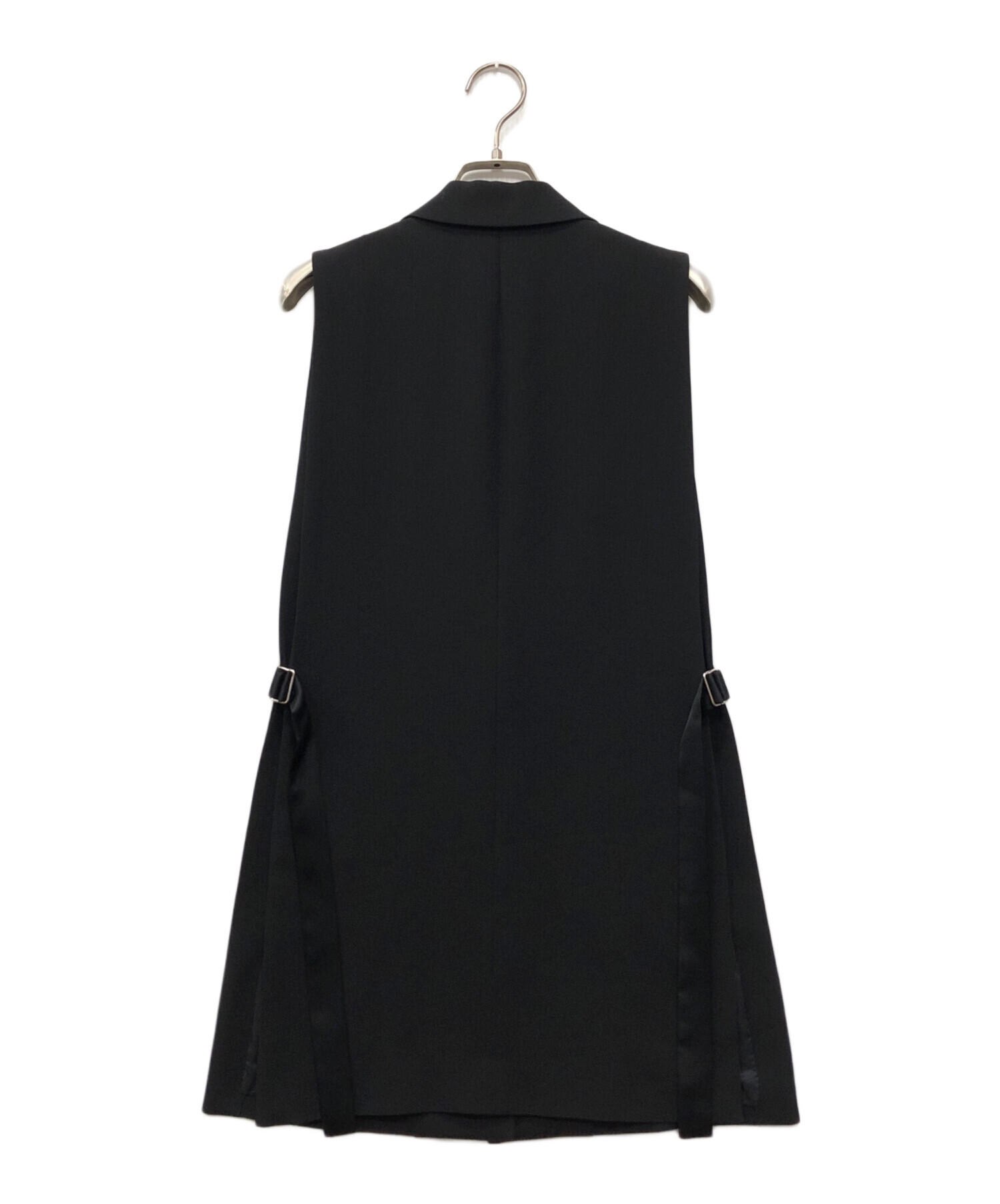 中古・古着通販】Col Pierrot (コルピエロ) Georgette Vest ブラック