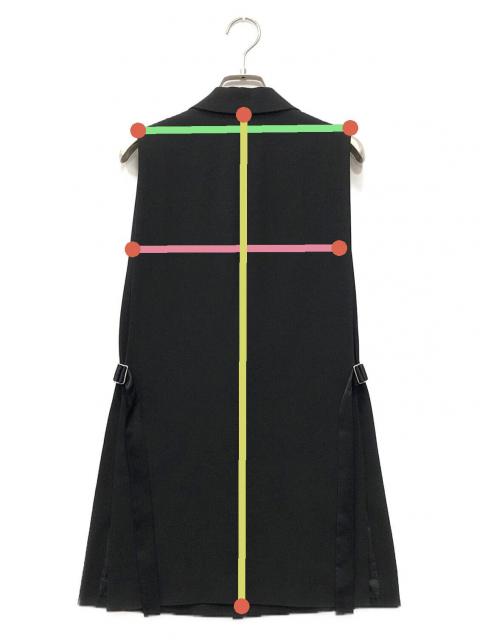 中古・古着通販】Col Pierrot (コルピエロ) Georgette Vest ブラック