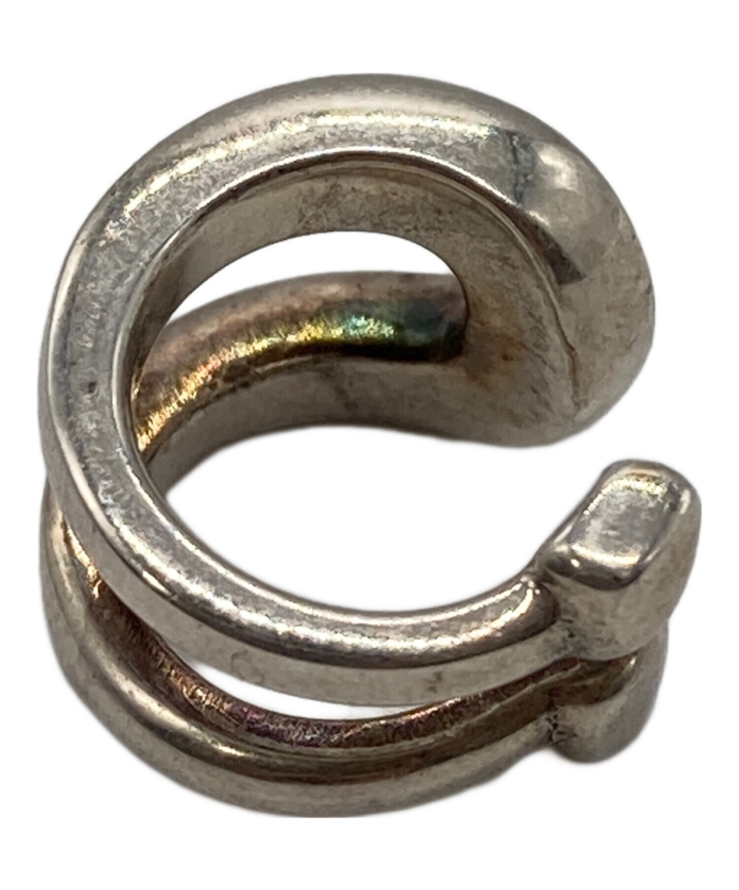 GUCCI シルバー イヤカフ(片耳用) 中古・古着通販】GUCCI (グッチ) イヤーカフ シルバー｜ブランド・古着