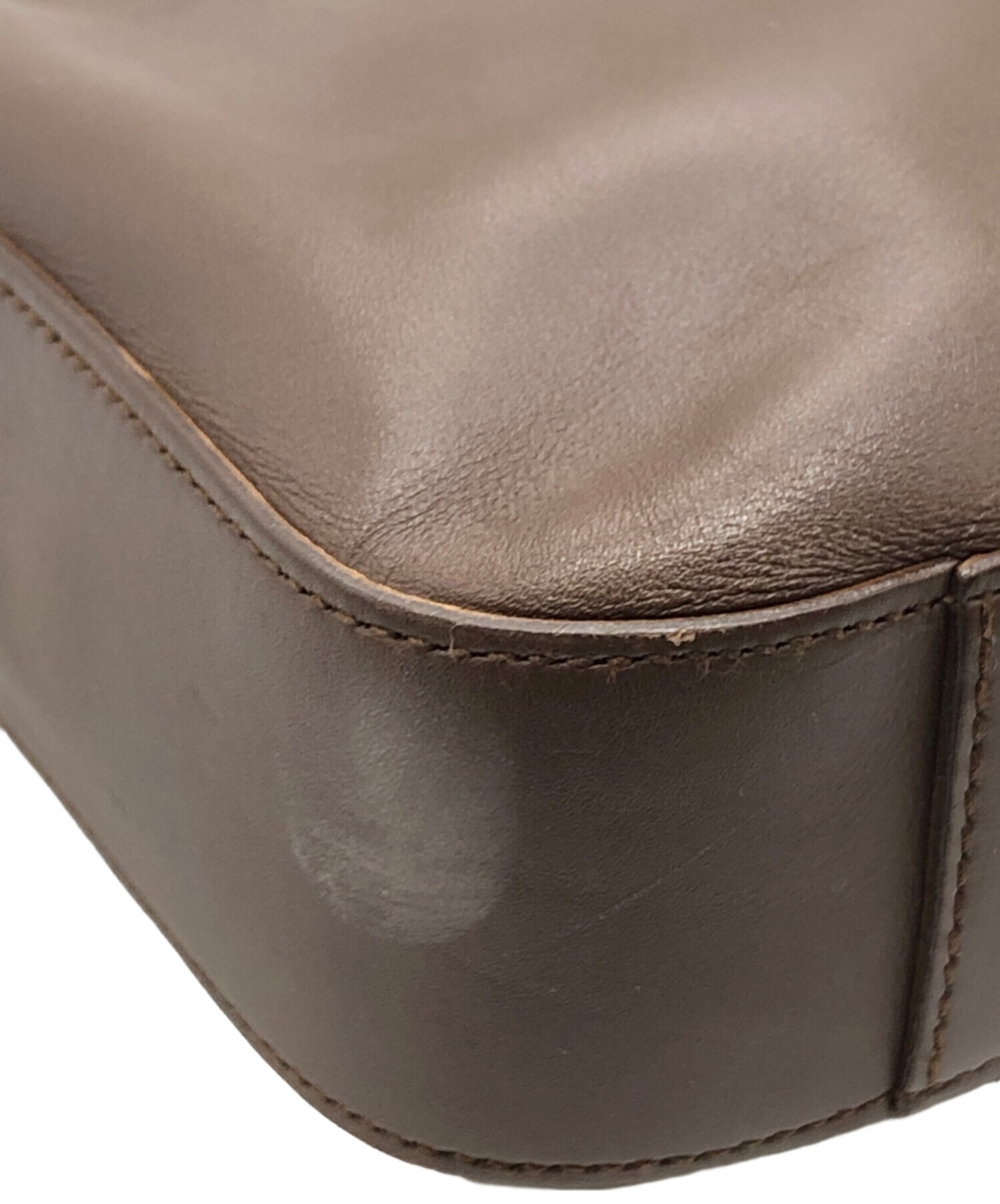 中古・古着通販】GUCCI (グッチ) ハンドバッグ ブラウン サイズ