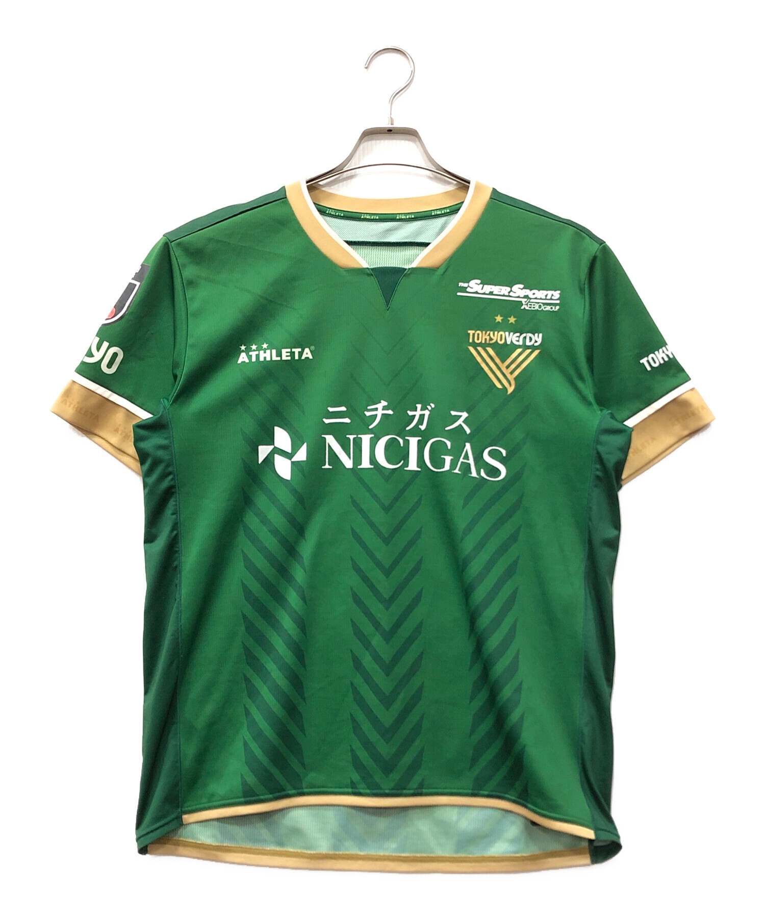 中古・古着通販】ATHLETA (アスレタ) ゲームシャツ グリーン サイズ:L