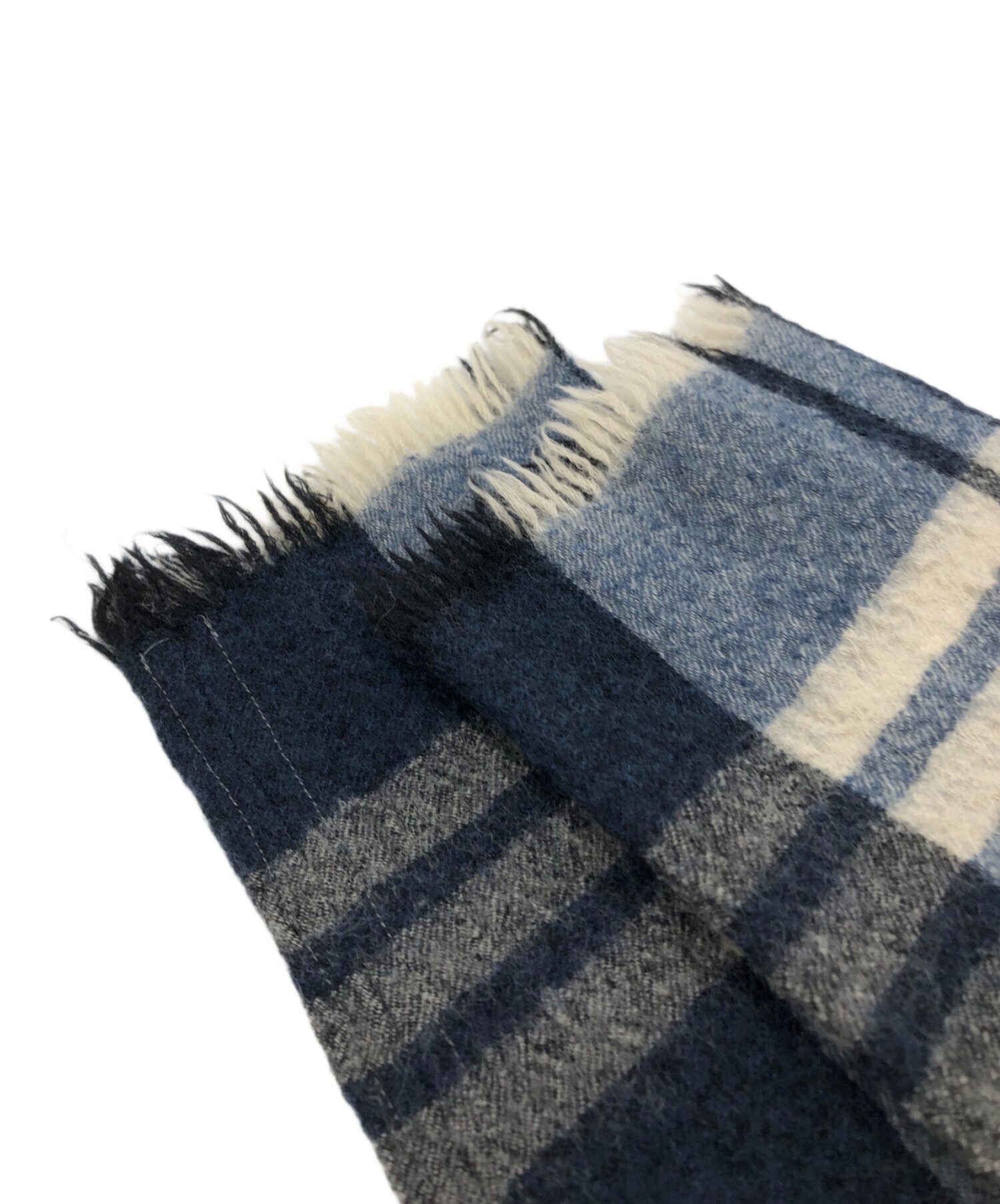 45R フォーティーファイブアール ニット ワンピース L ウール ネイビー 紺 中古・古着通販】45R (フォーティーファイブアール) ウール