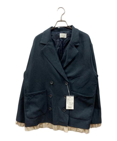 u*様 loin nuit ロワンニュイ フリルレイヤードデザインジャケット g loin nuit（ロワンニュイ）の「frill layered design jacket