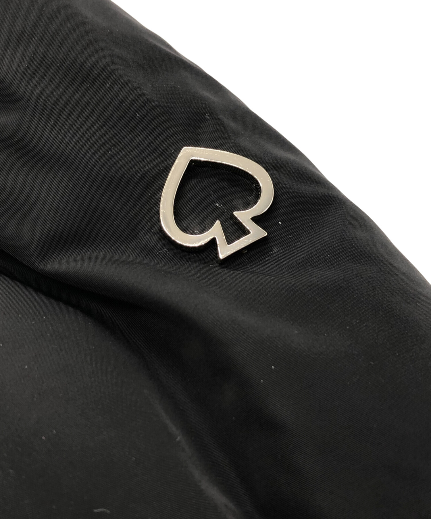 ケイトスペード ダウン 黒 S XS サイズ ブラック kate spade 中古・古着通販】Kate Spade (ケイトスペード) ダウンコート