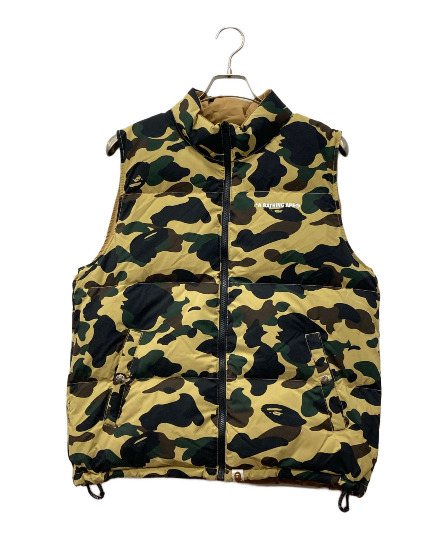 カモフラージュリバーシブルベスト 00s 90s A BATHING APE (ア