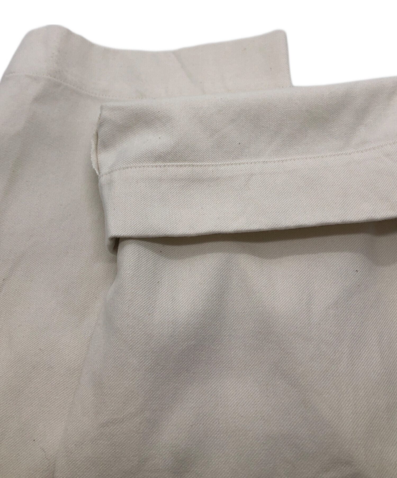 未使用 22SS マーガレットハウエル コットンワイドタックキュロット 3 中古・古着通販】MARGARET HOWELL (マーガレットハウエル