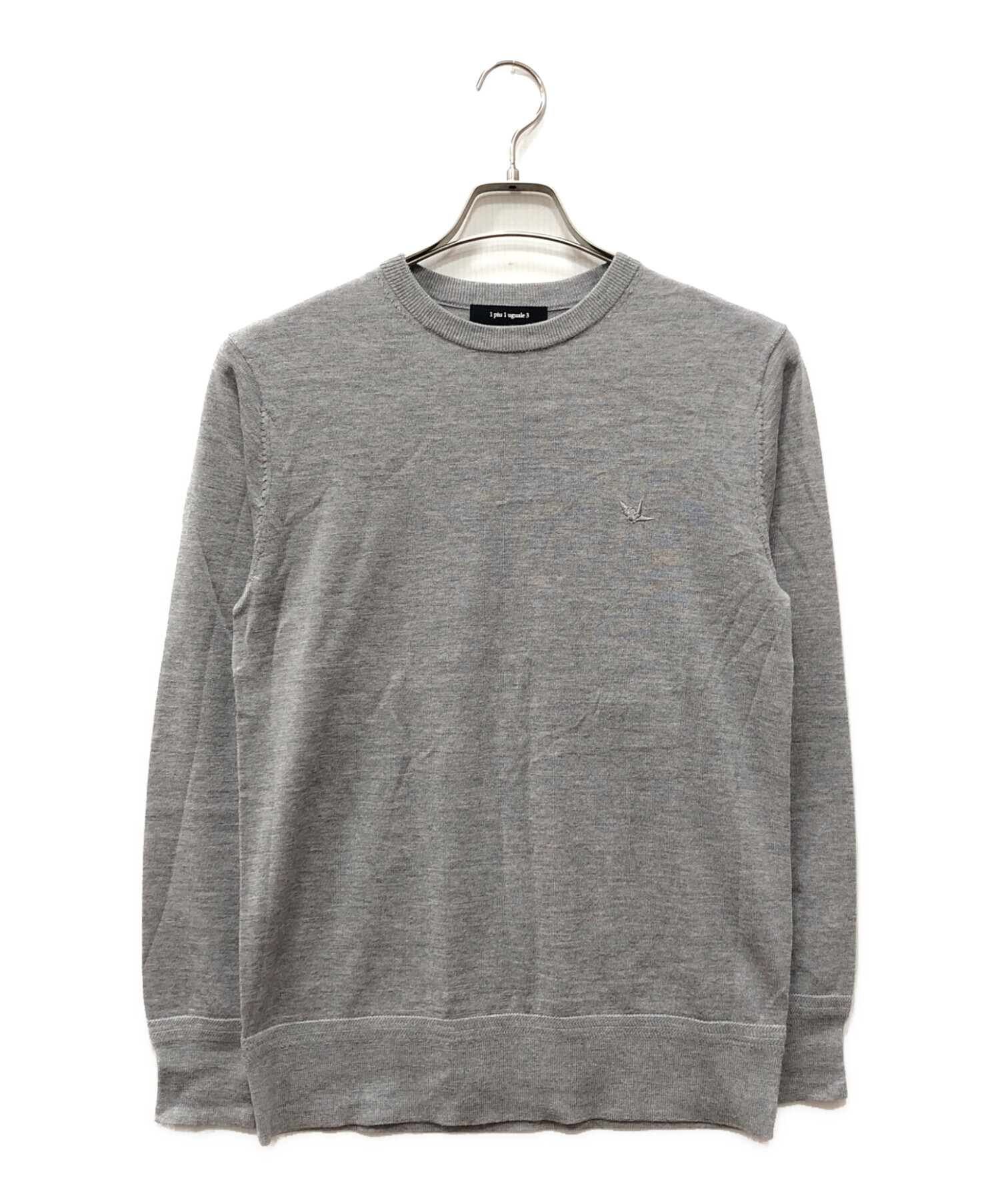 未使用タグ付★ウノピュウ ウールニット レディースM 中古・古着通販】1piu1uguale3 (ウノピュウノウグァーレトレ) 薄手