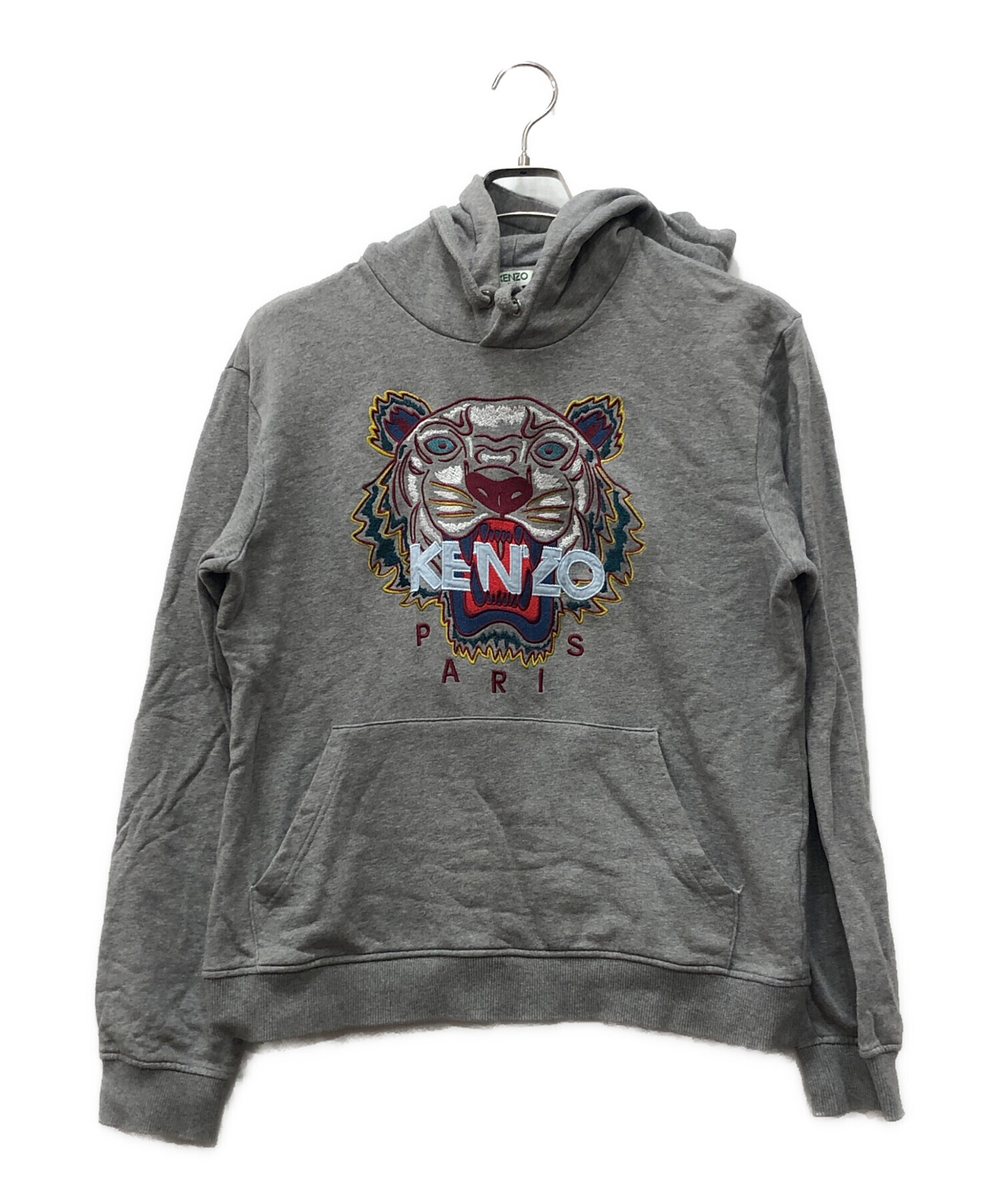 中古・古着通販】KENZO (ケンゾー) プルオーバーパーカー グレー 
