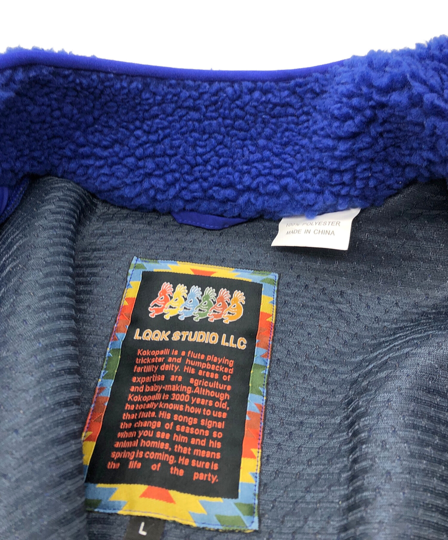 中古・古着通販】LQQK STUDIO (ルックスタジオ) KOKOPELLI FLEECE