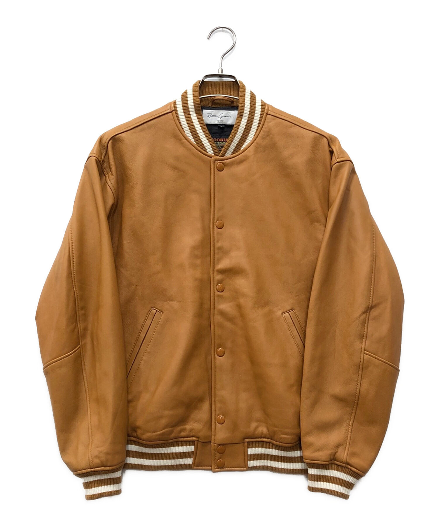 スクーカム、スタジャン、ブラウン、牛革 中古・古着通販】skookum (スクーカム) Retro Grade (レトログレード