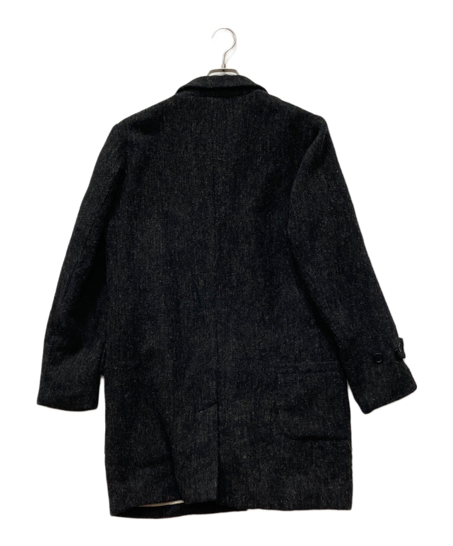 中古・古着通販】Vlas Blomme (ヴラスブラム) リネンコート ブラック 