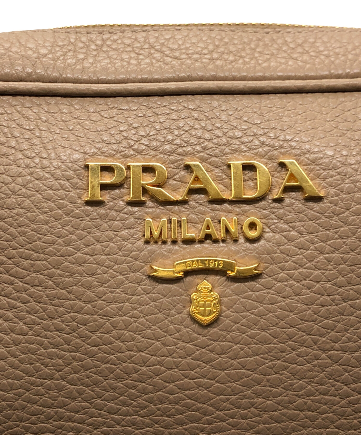 中古・古着通販】PRADA (プラダ) ショルダーバッグ ベージュ｜ブランド
