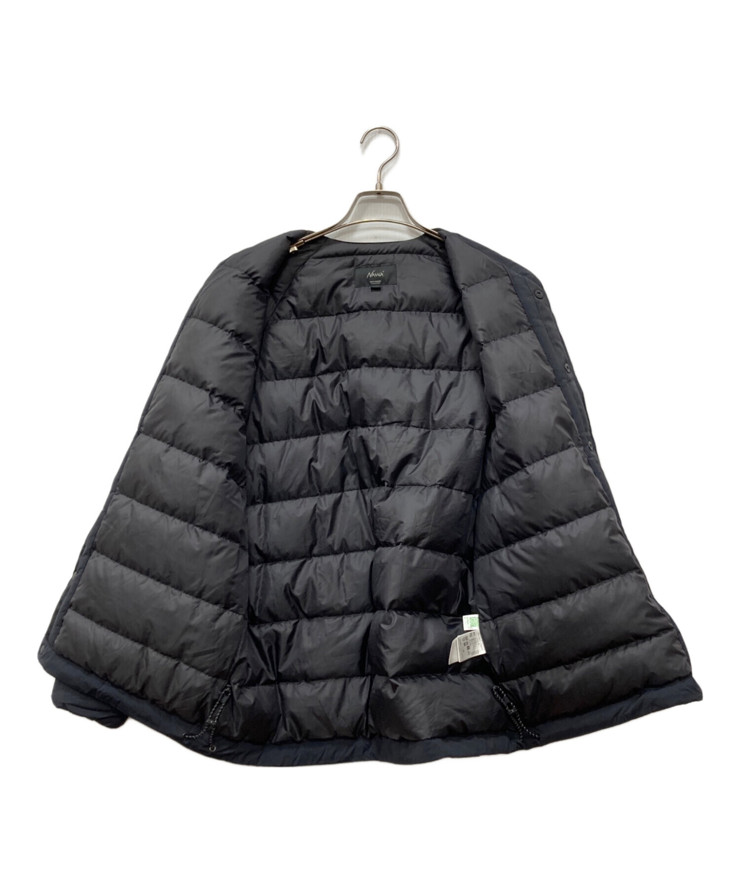 中古・古着通販】NANGA (ナンガ) インナーダウンジャケット ブラック