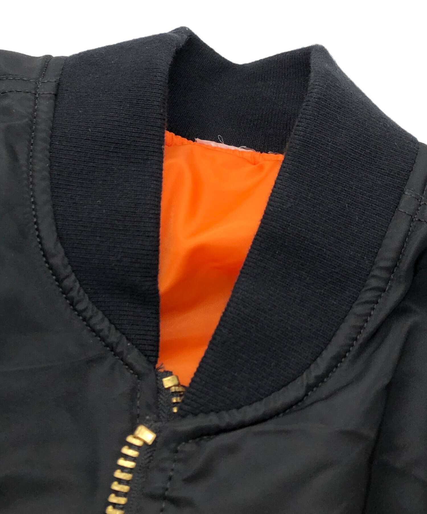中古・古着通販】Supreme (シュプリーム) Globe MA-1 ブラック サイズ