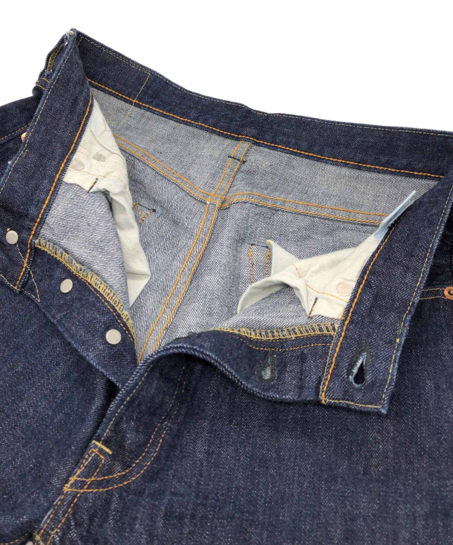 中古・古着通販】WAREHOUSE (ウエアハウス) セルビッチデニムパンツ 