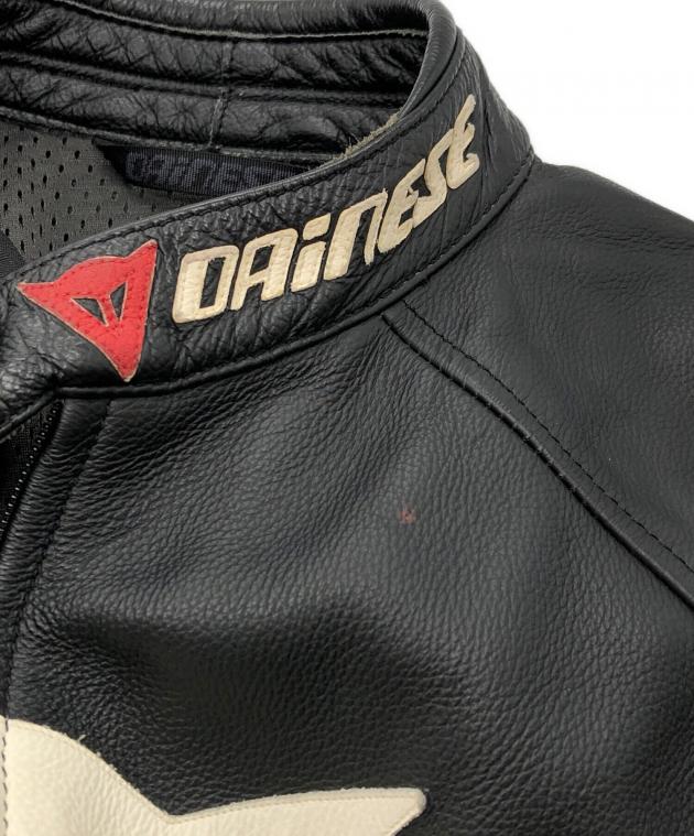 希少モデル XXLサイズ DAINESE レザーライダースジャケット ブラック Yohji Yamamoto POUR HOMME × DAINESE | Yohji Yamamoto (ヨウジ
