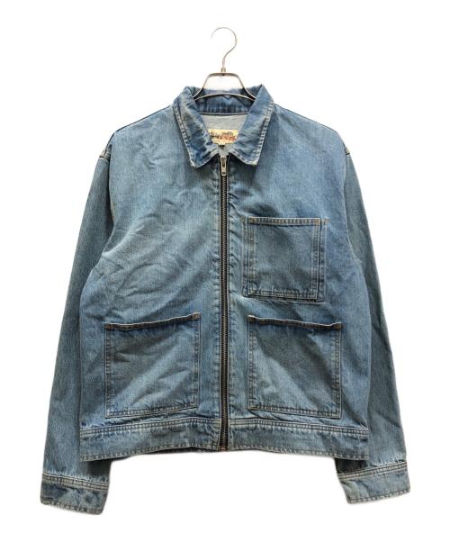 中古・古着通販】stussy (ステューシー) Denim Zip Work Jacket