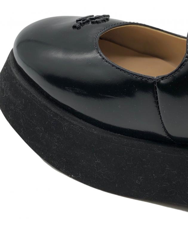 中古・古着通販】COACH (コーチ) メリージェーンシューズ ブラック