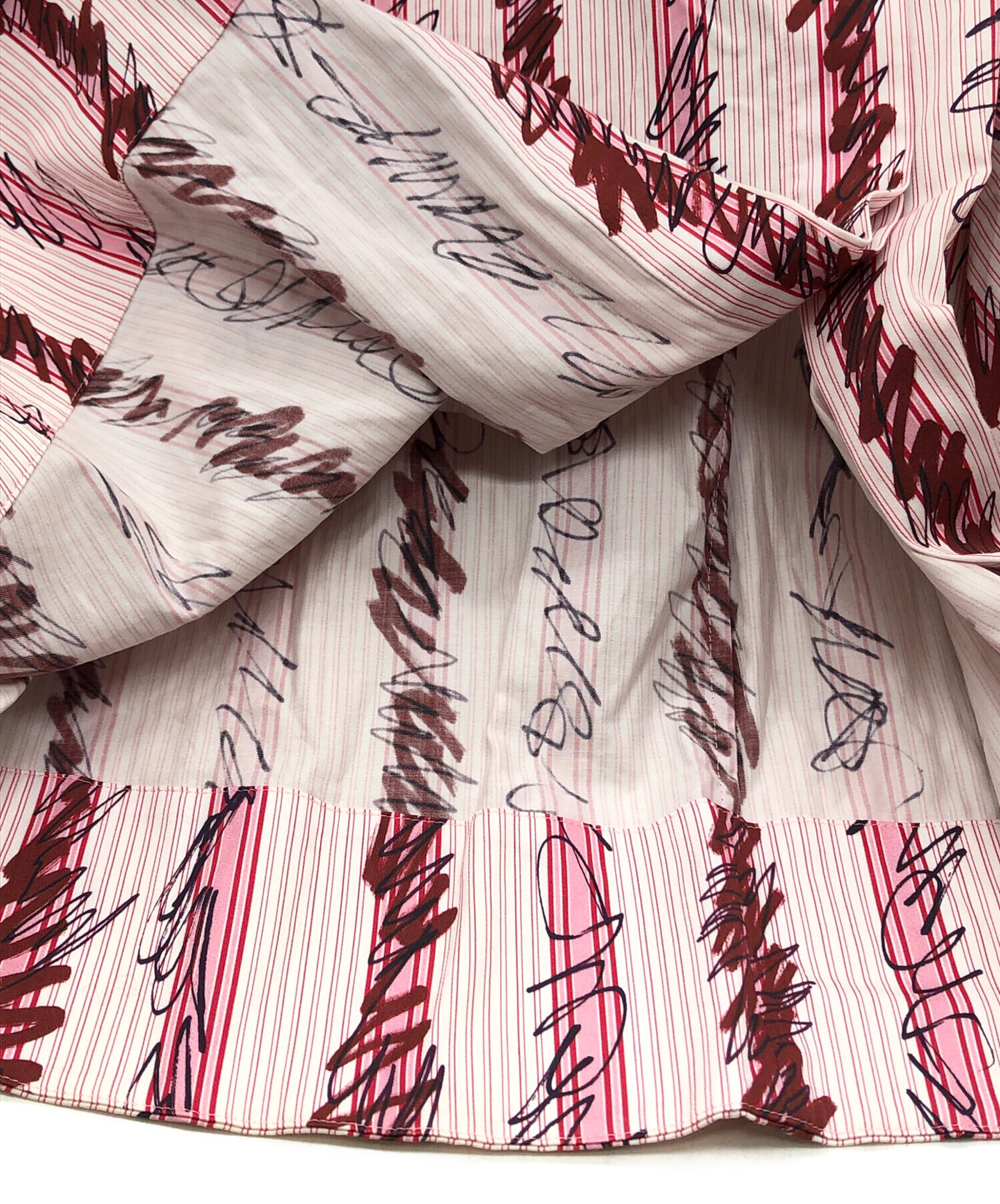 中古・古着通販】BURBERRY (バーバリー) シャツワンピース ピンク