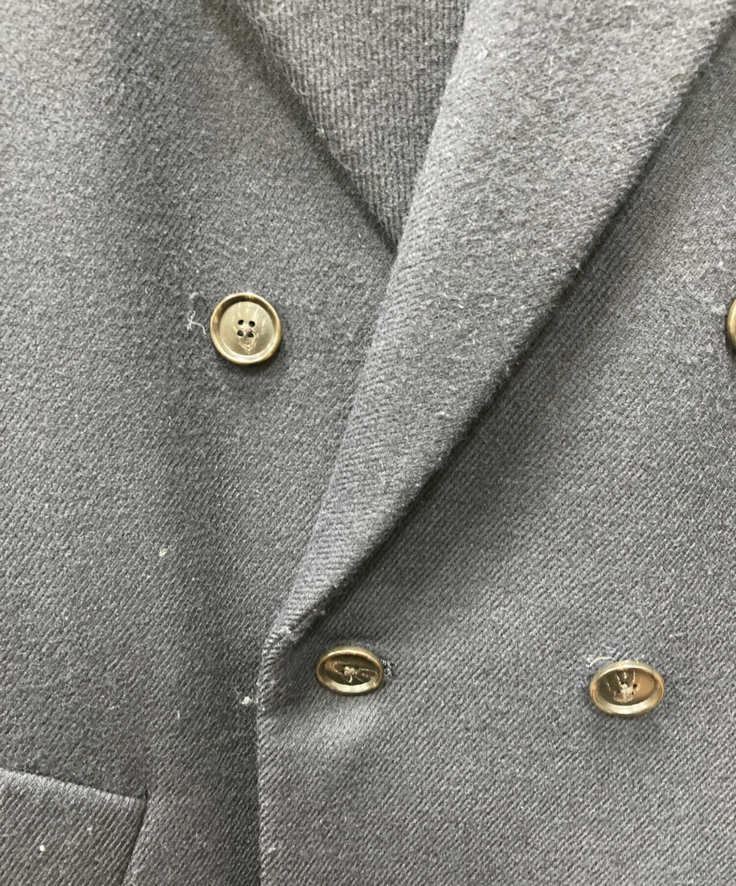 ピーエスポールスミス　グレー ダブルブレスト ピーコート 中古・古着通販】PAUL SMITH (ポールスミス) ダブルブレストコート