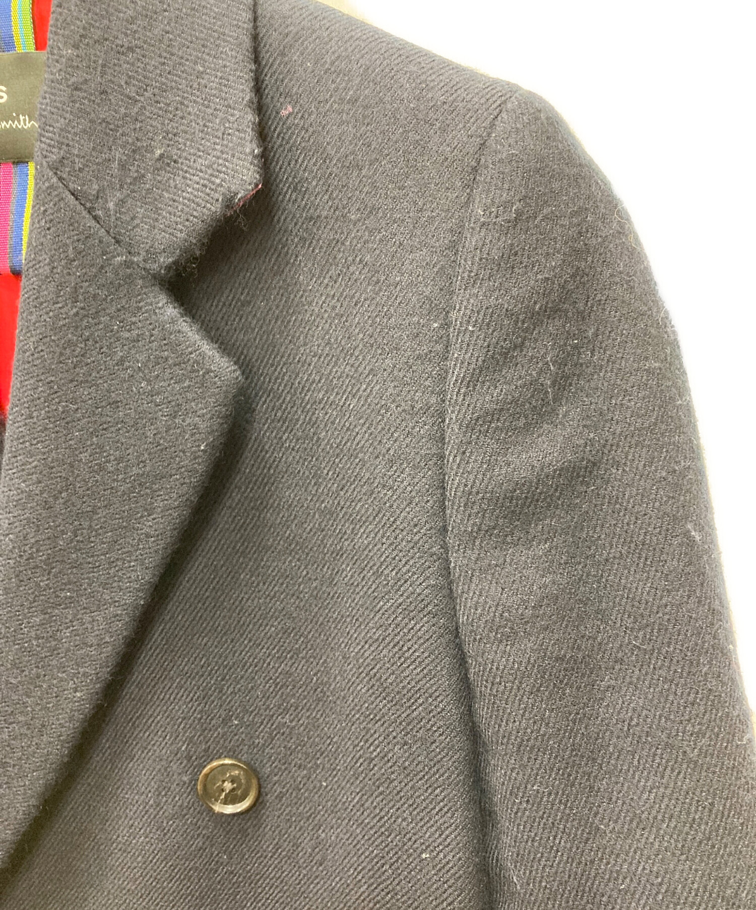 中古・古着通販】PAUL SMITH (ポールスミス) ダブルブレストコート