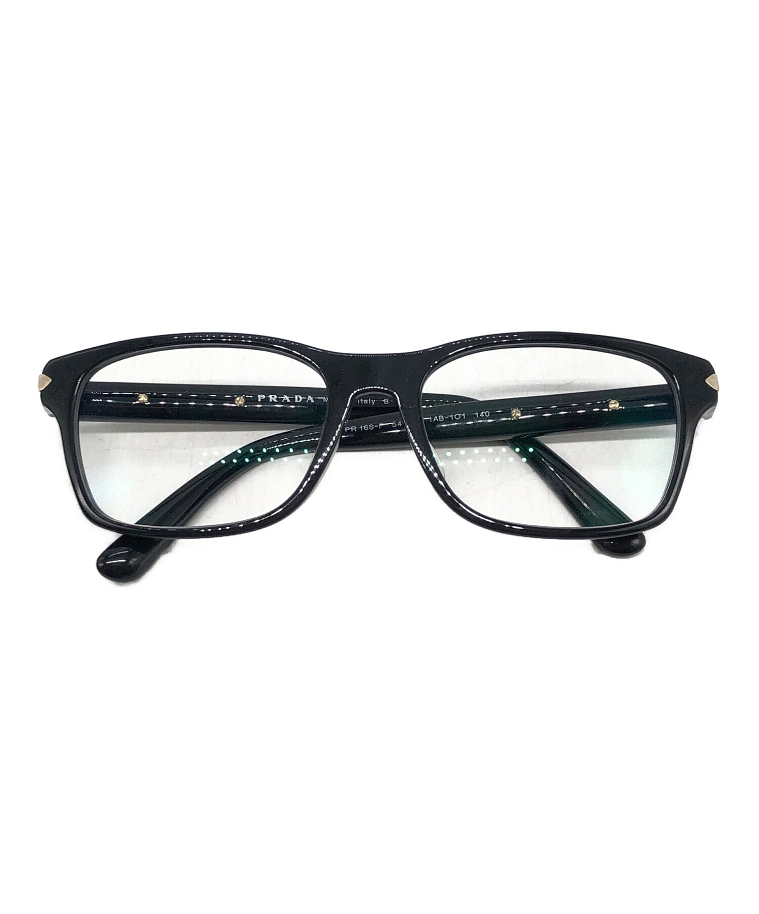 PRADA プラダ メガネ 伊達 国内正規品】プラダ メガネフレーム 伊達メガネ PRADA PR 54TV 01U1O1