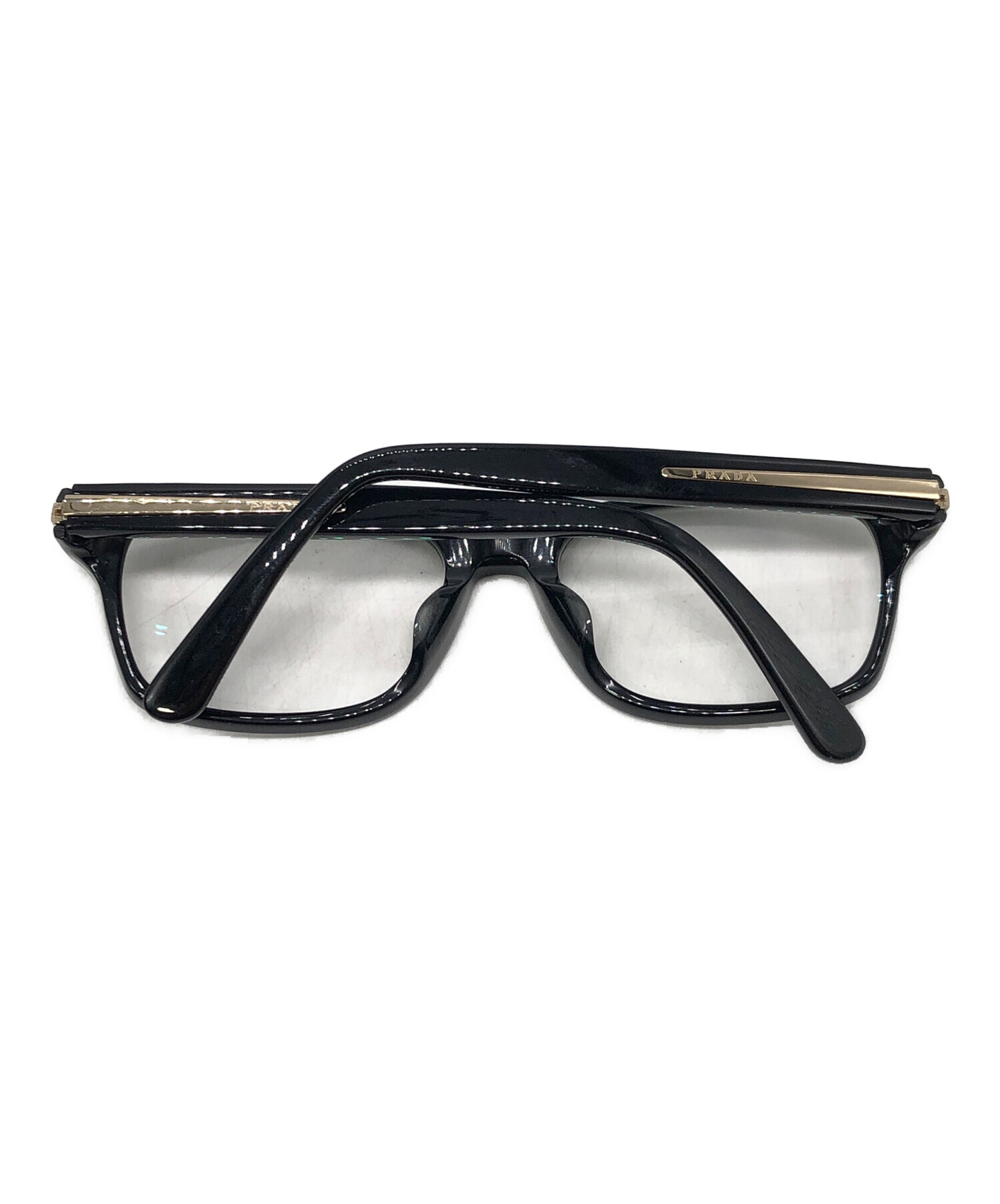 中古・古着通販】PRADA (プラダ) 伊達眼鏡 ブラック サイズ:54□18