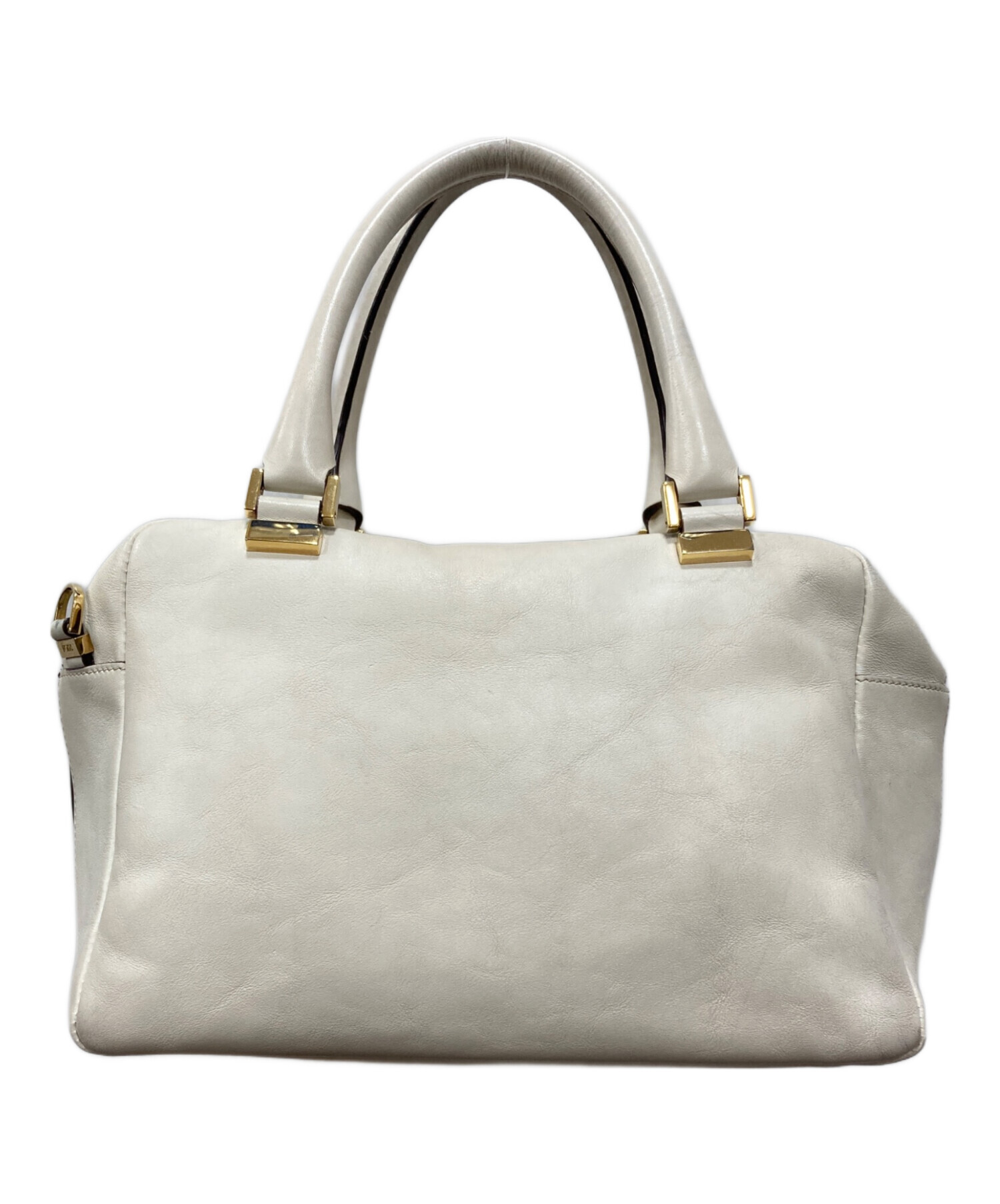 TOD'S トッズ ハンドバッグ ホワイト２wayショルダーバッグ トッズ TOD'S ハンドバッグ ショルダーバッグ 2WAY ホワイト