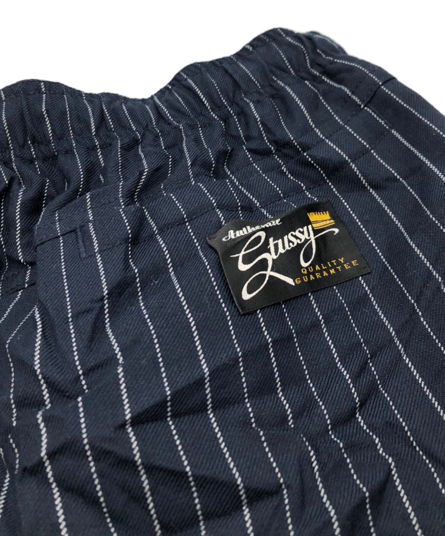 中古・古着通販】stussy (ステューシー) Beach Pant Wrinkled Stripe
