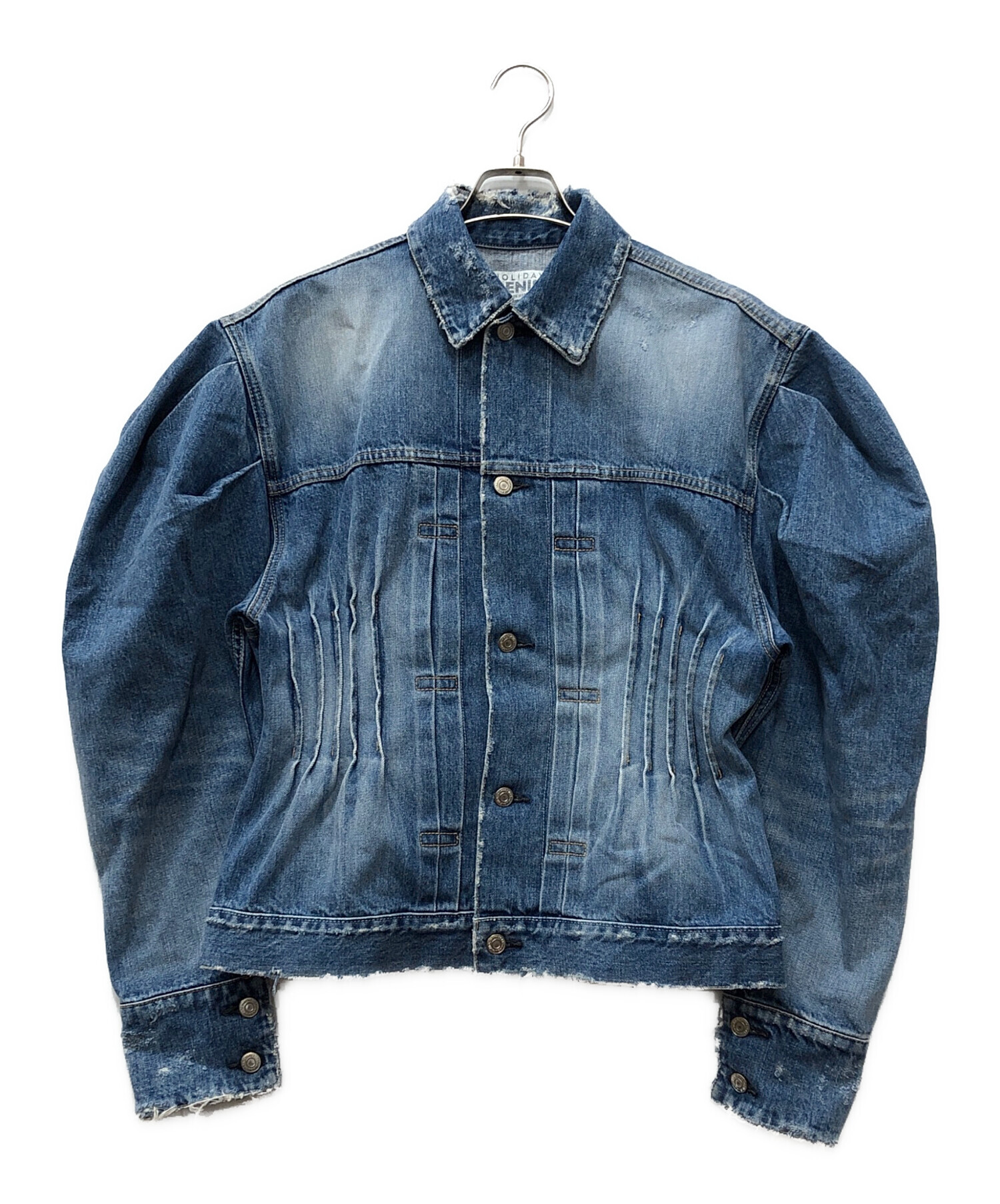 ジャケット・アウター holiday DAMAGE DENIM PUFF JACKET DAMAGE DENIM