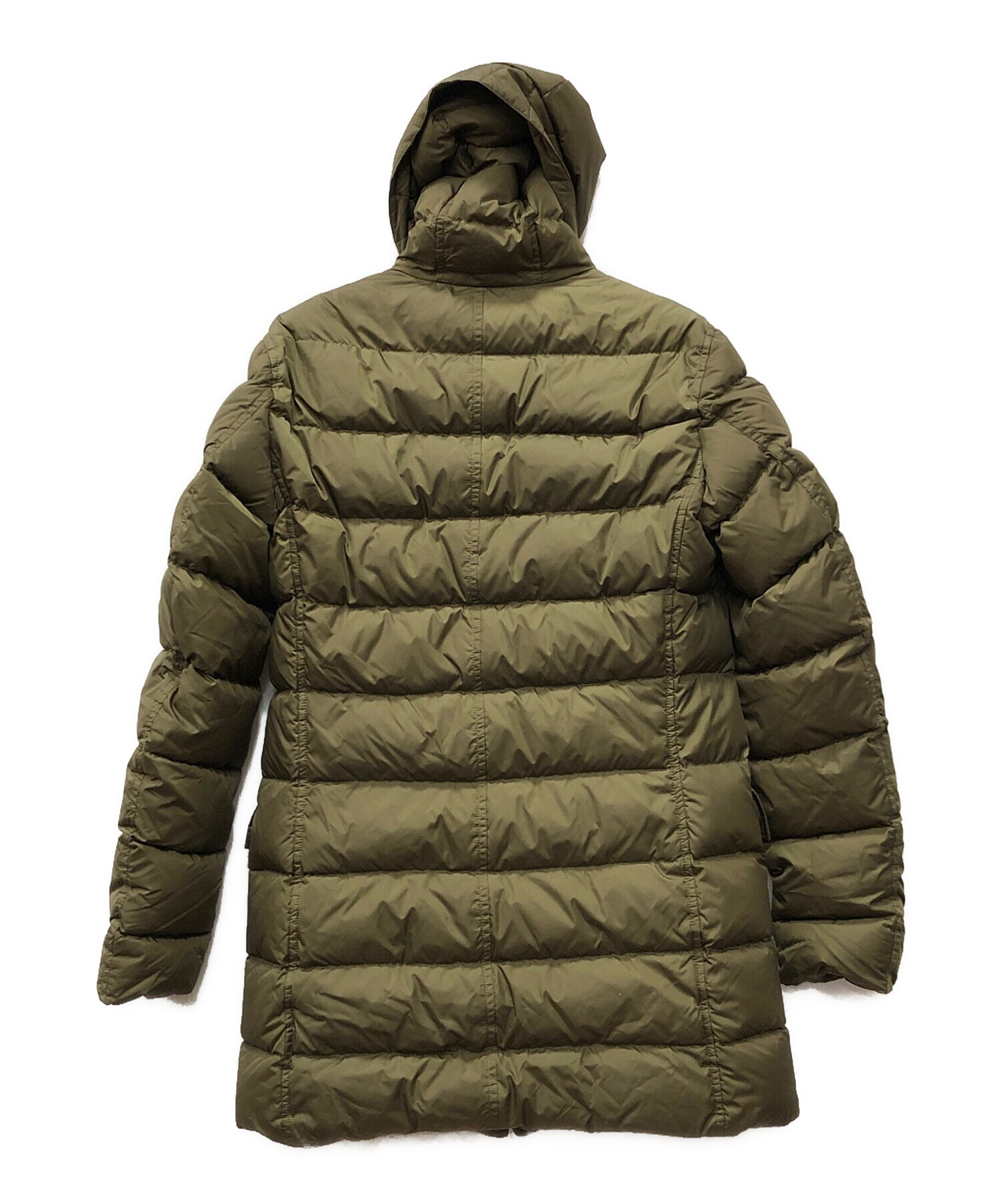 中古・古着通販】HERNO (ヘルノ) ダウンコート カーキ サイズ:44 