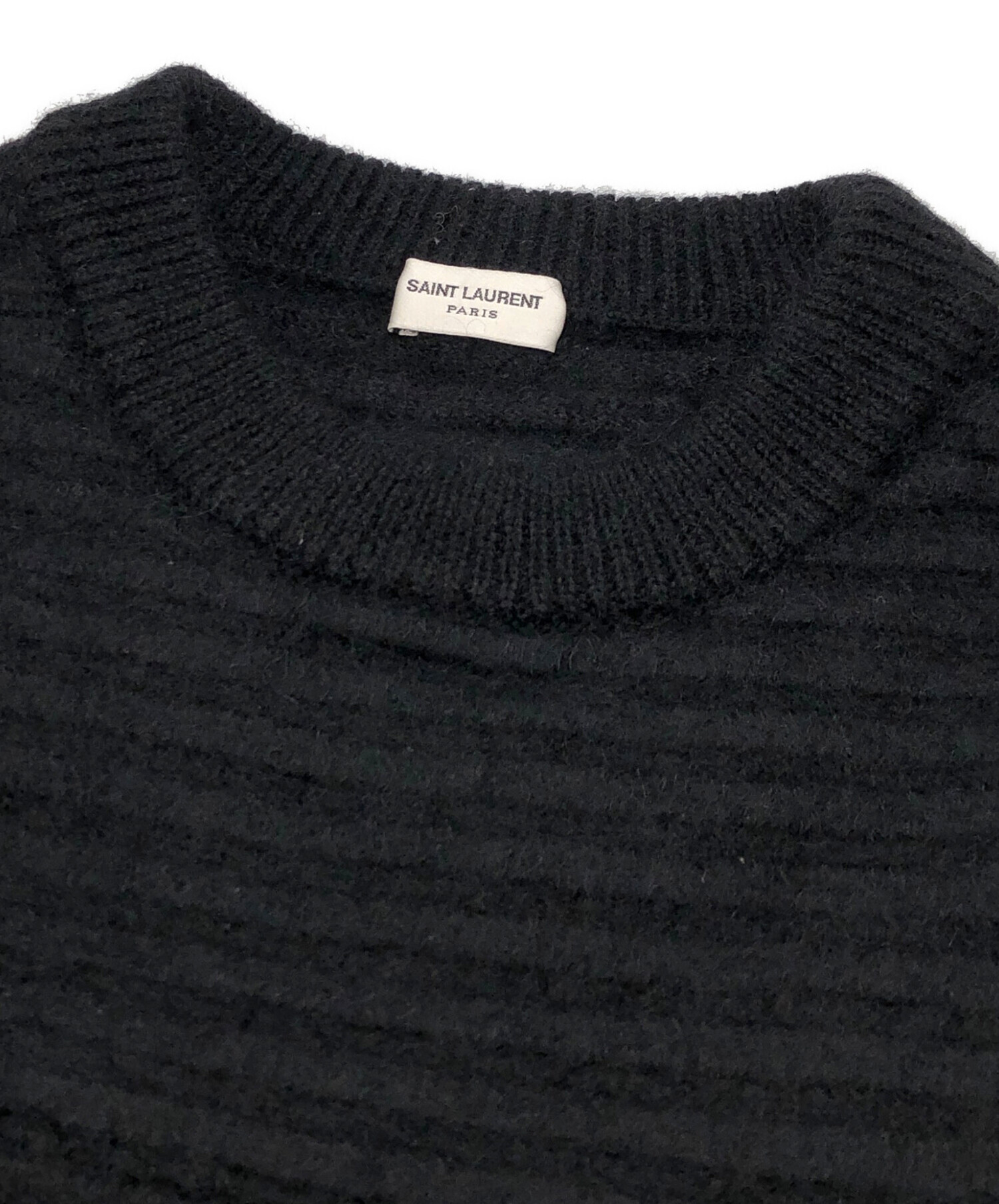 SAINT SAINT LAURENT サンローランパリ モヘア混 タートルネックニット 