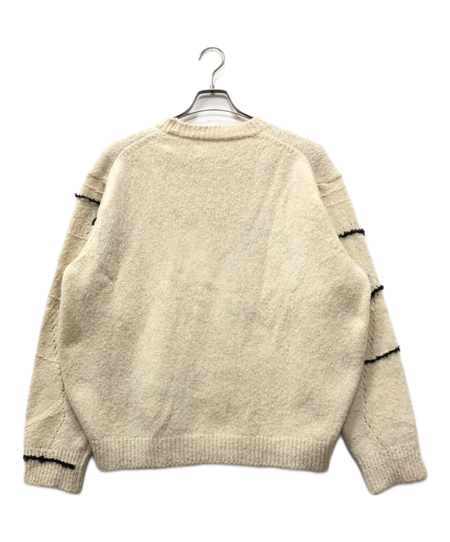 中古・古着通販】YOKE (ヨーク) CONTINUOUS LINE EMBROIDERY SWEATER