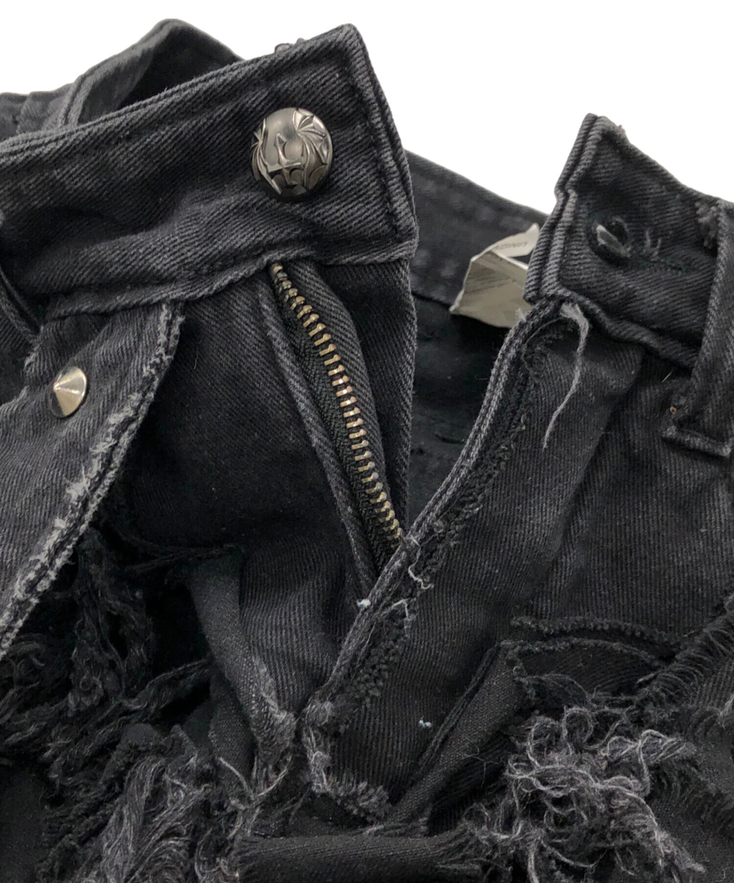 中古・古着通販】UNIZ (ユニズ) BLACK MONSTER PANTS ブラック