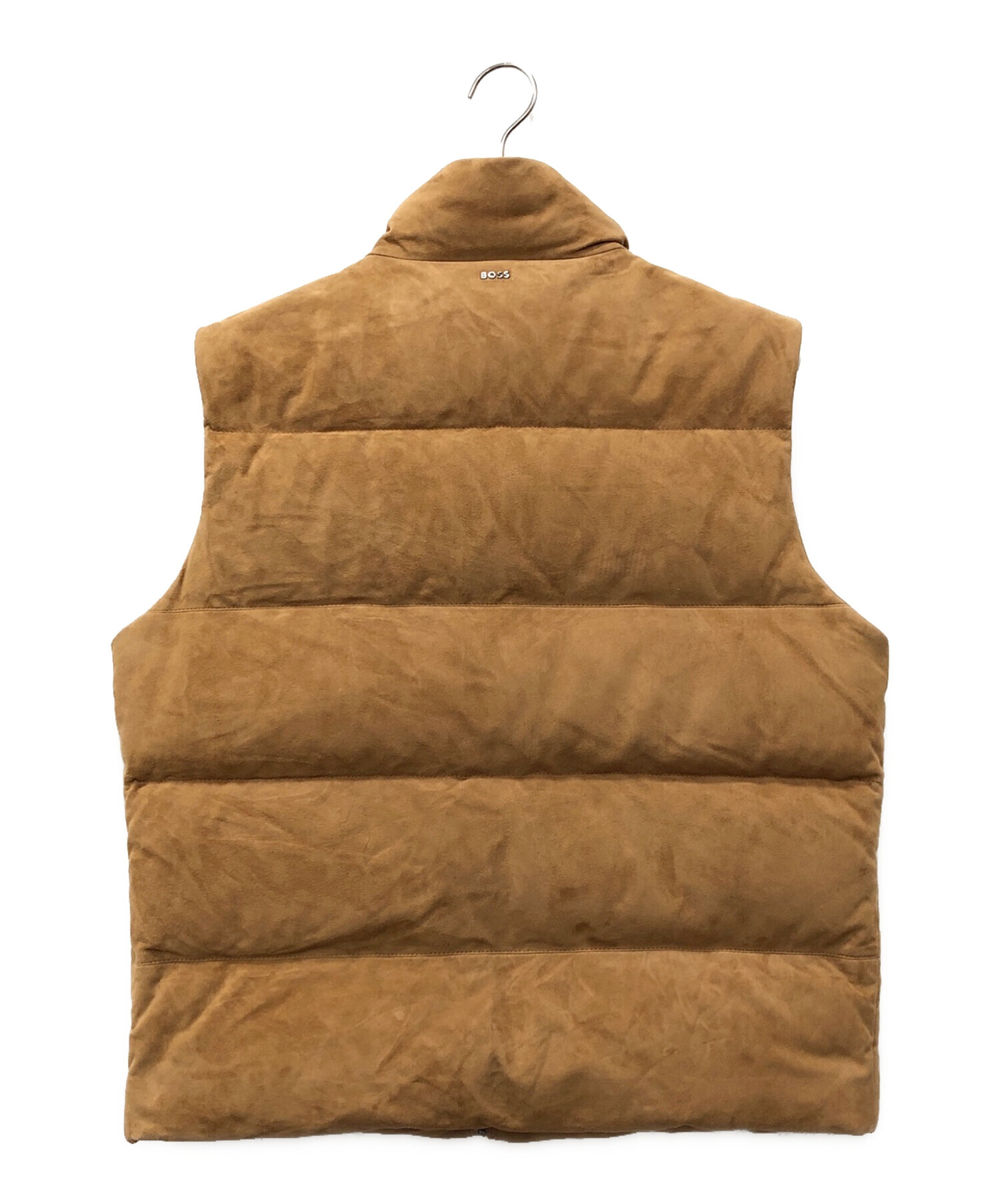 中古・古着通販】BOSS (ボス) T-Mest スウェードレザーダウンベスト