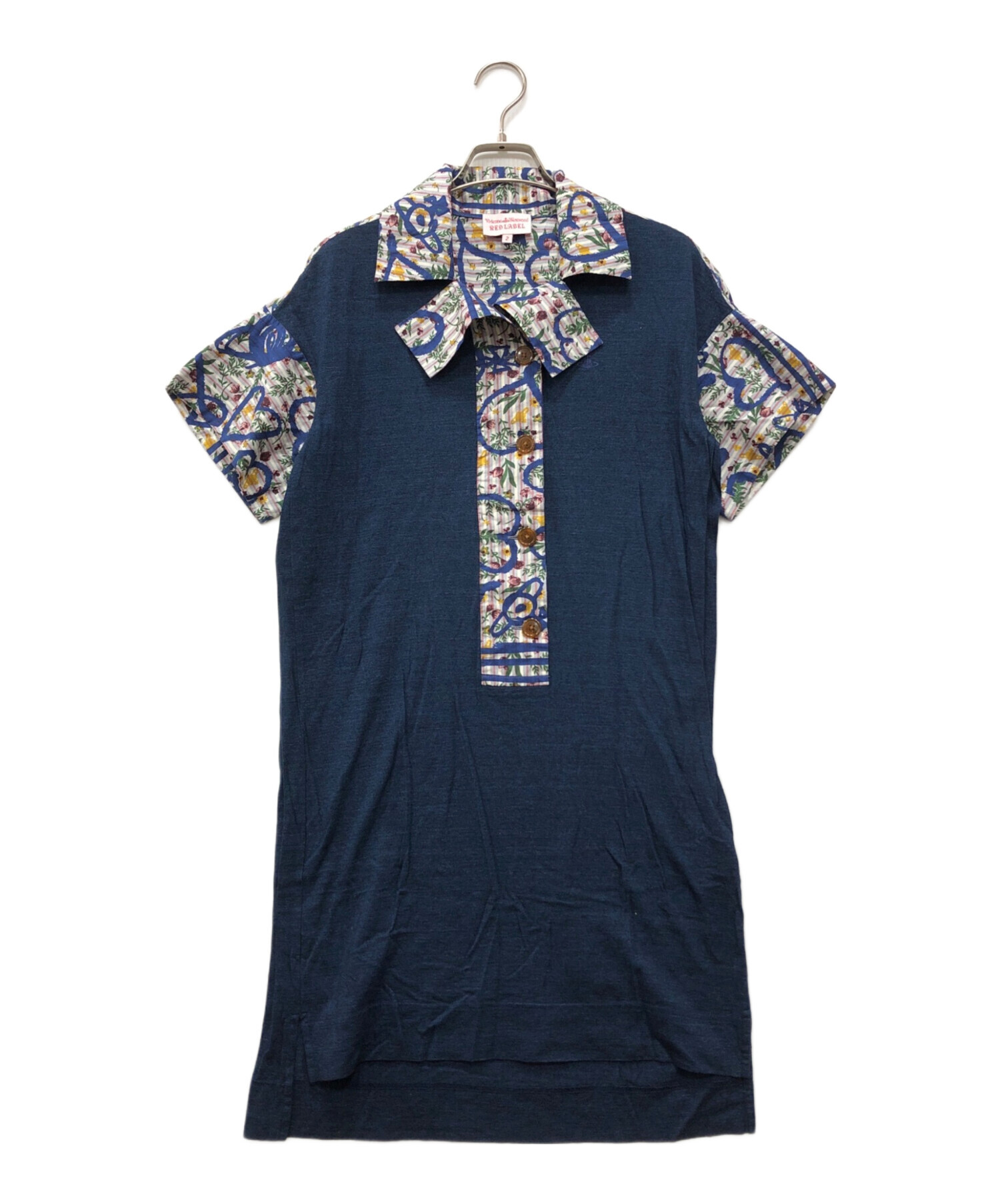ヴィヴィアンウエストウッド レッドレーベル オーブ ポロシャツ ネイビー L Vivienne Westwood ポロシャツ メンズ通販 - FARFETCH