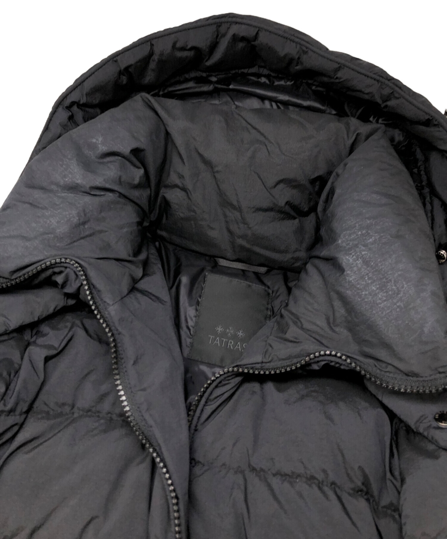 中古・古着通販】TATRAS (タトラス) POLITEAMA ダウンコート ブラック 