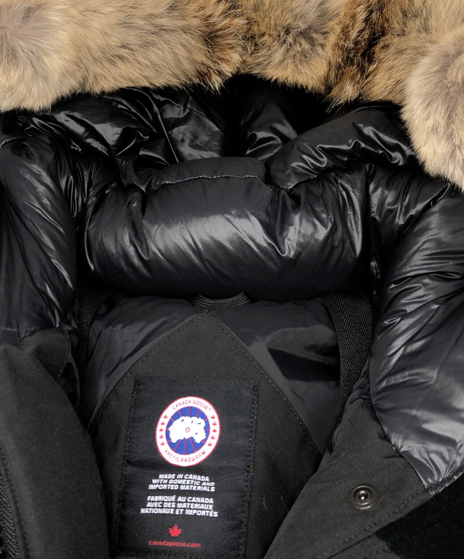   SHERBROOKE コート 3821LA 美品 CANADA GOOSE カナダグース 3821LA SHERBROOK PARKA /シャーブルック