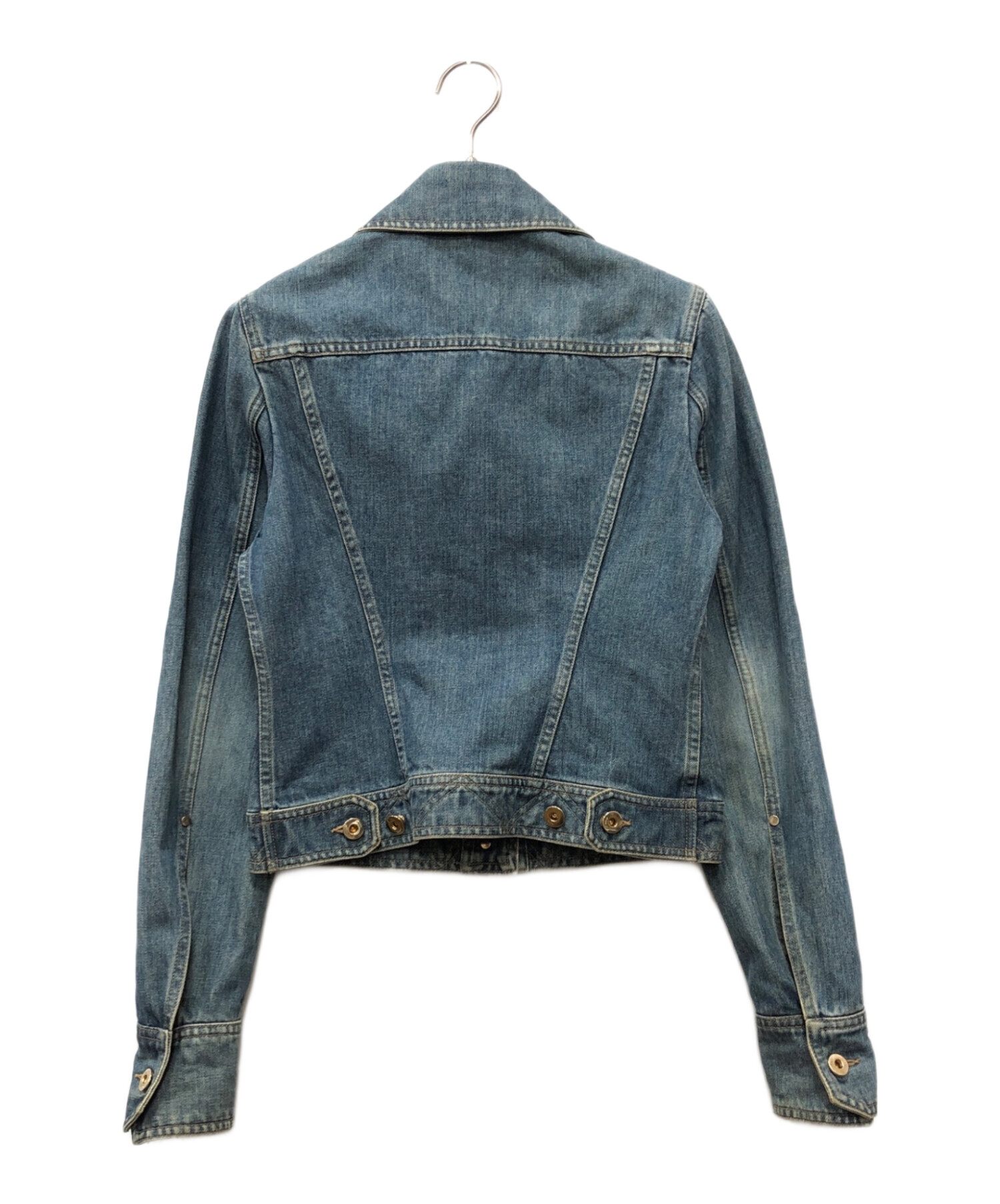 中古・古着通販】GUCCI (グッチ) デニムジャケット インディゴ サイズ