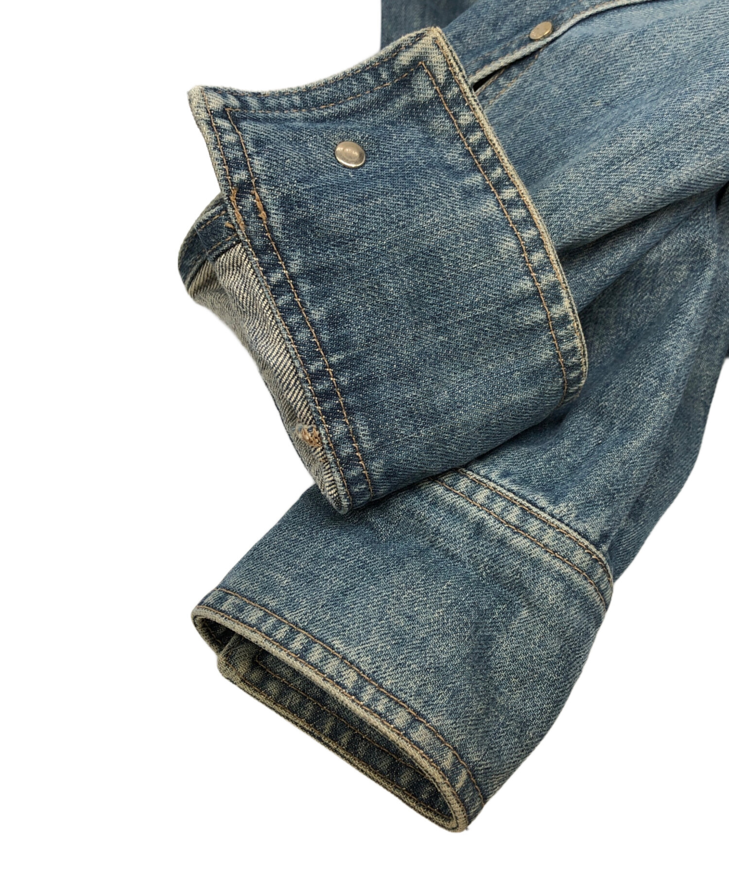 GUCCI 日本未入荷　ハティスチュワートデニムジャケット　グッチ　未使用正規品 中古・古着通販】GUCCI (グッチ) デニムジャケット インディゴ サイズ